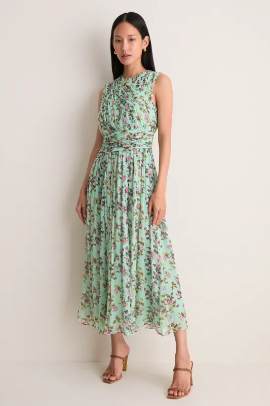 Opaline Celestina Sleeveless Silk Dress made by Ulla Johnson