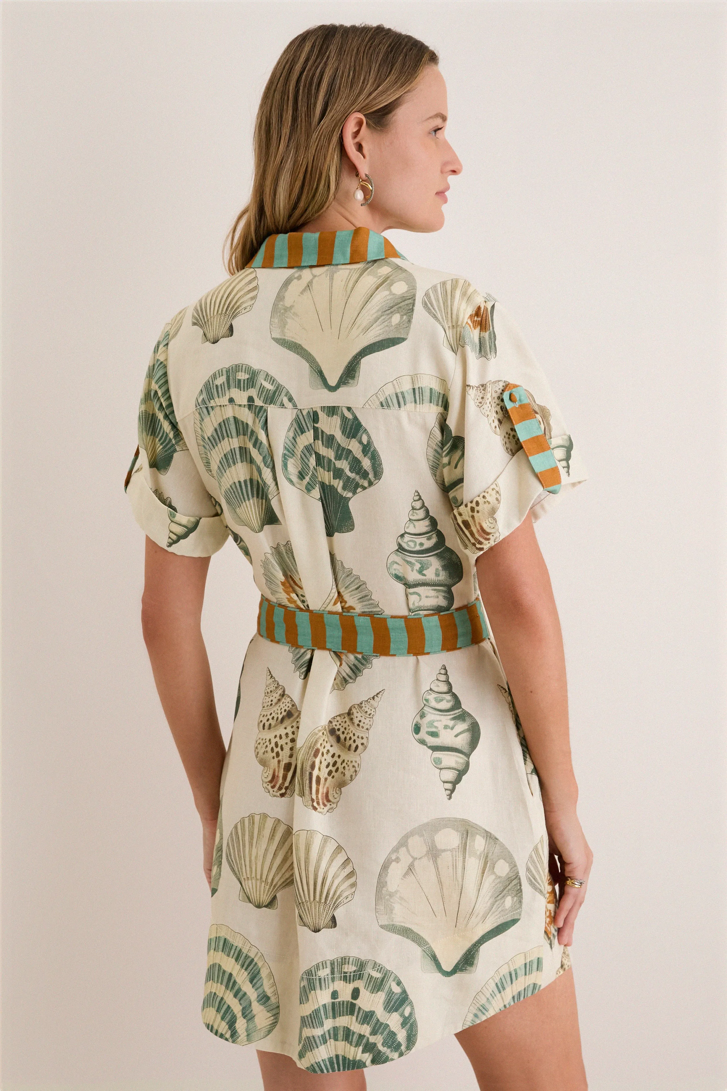 Somers Shell Cream Nicole Dress sold by Tuckernuck product image thumbnail 4