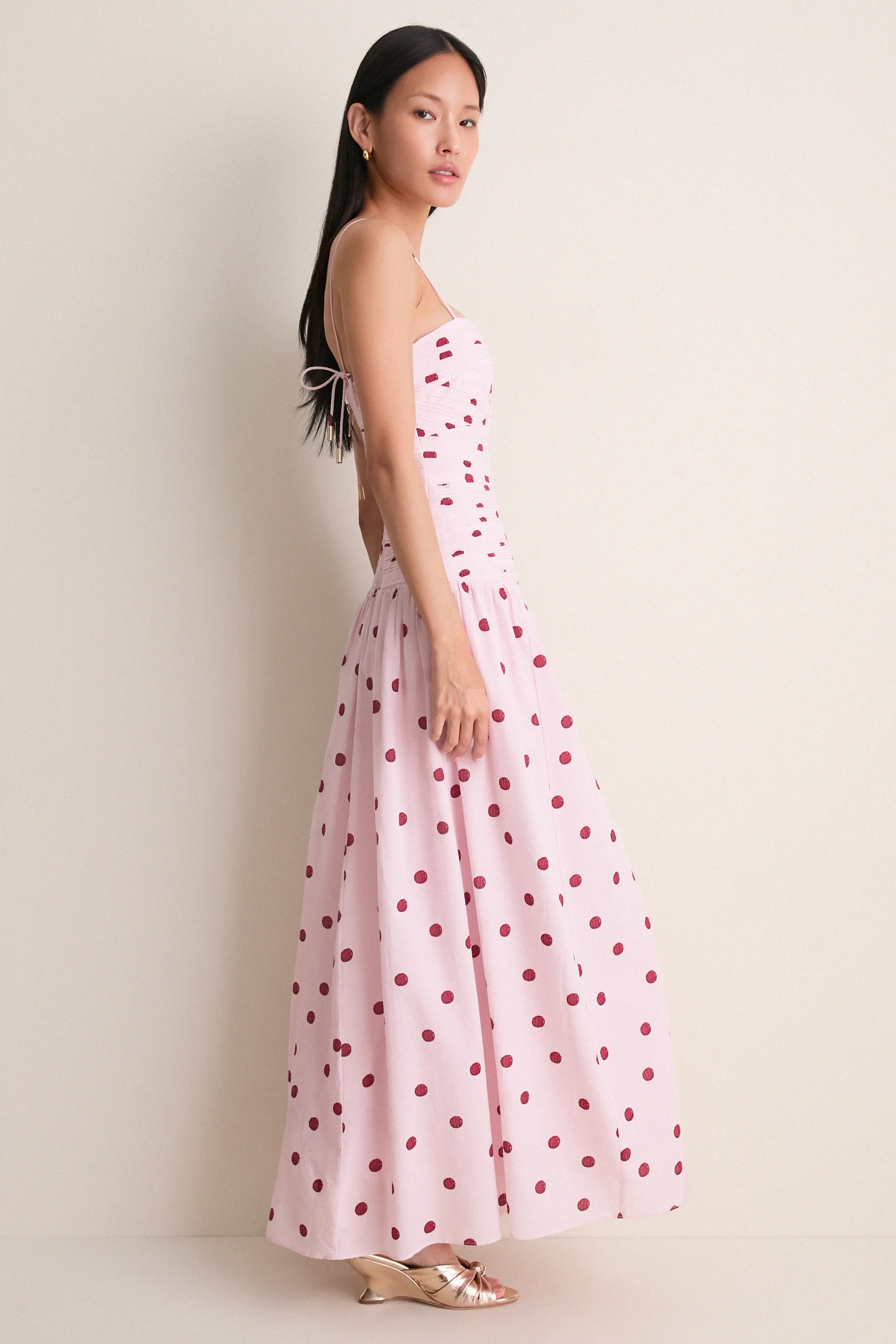 Pink Sia Maxi Dress sold by Tuckernuck product image thumbnail 4