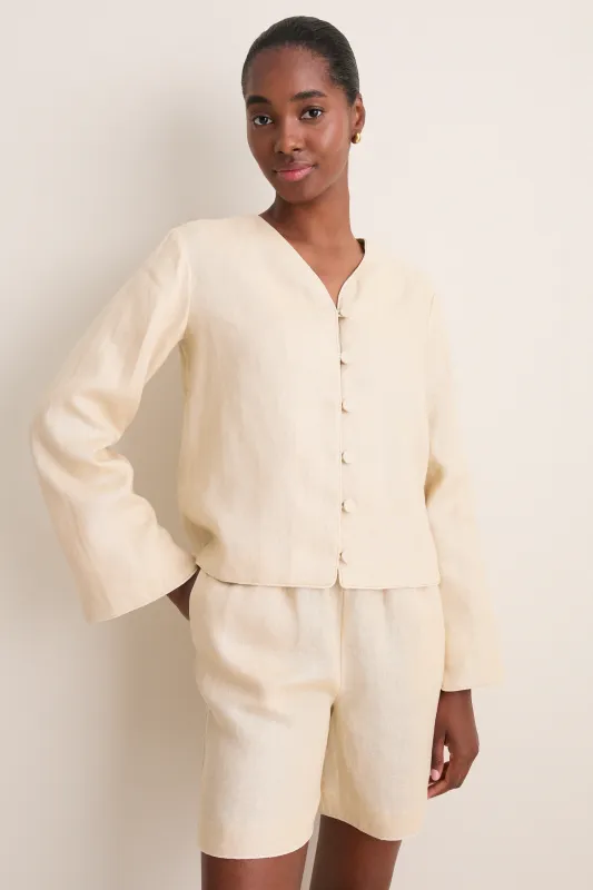 Biscotti Lucia Long Sleeve Blouse made by Posse