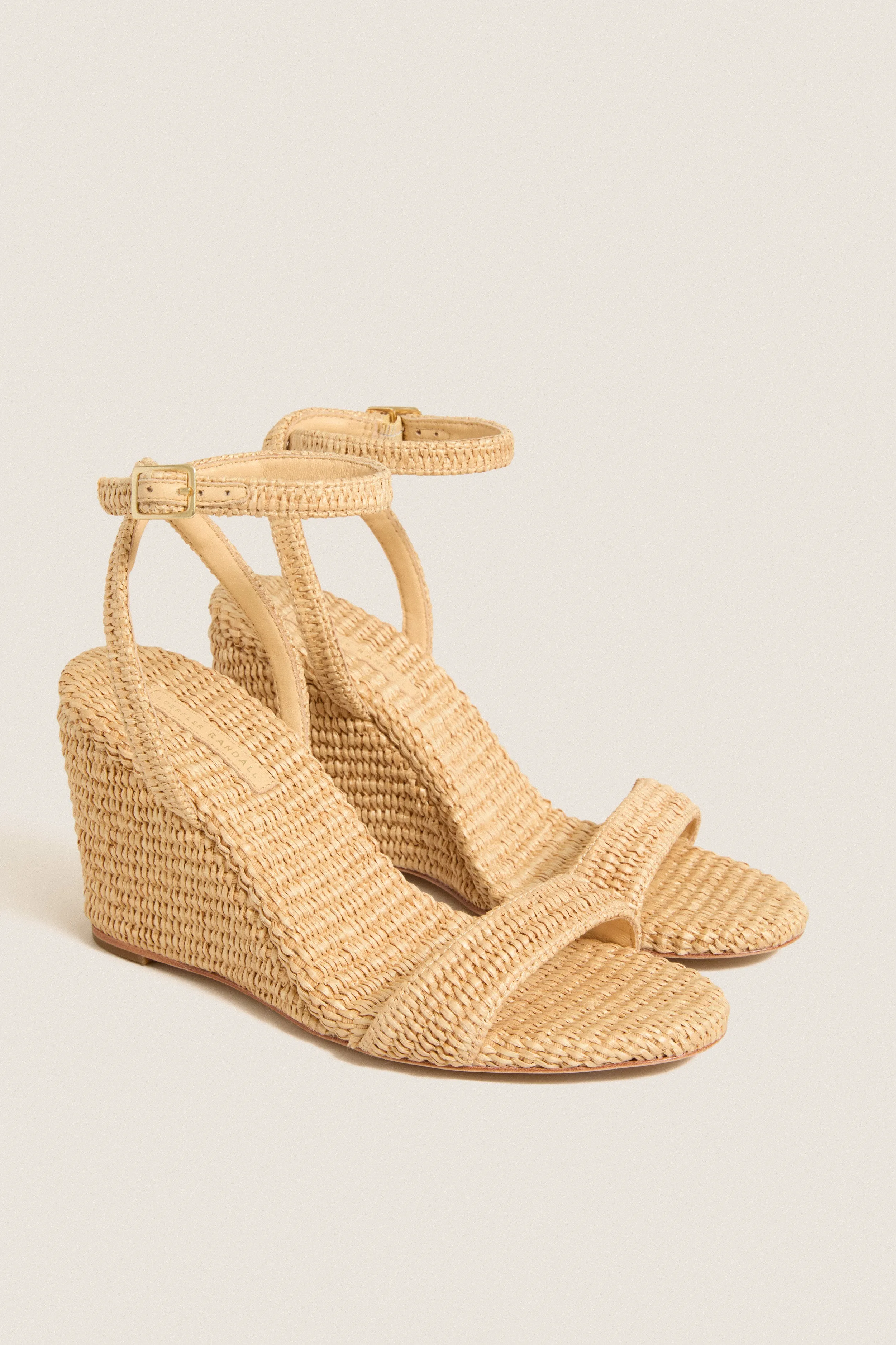 Natural Chunky Raffia Gavi Wedges sold by Tuckernuck product image thumbnail 4