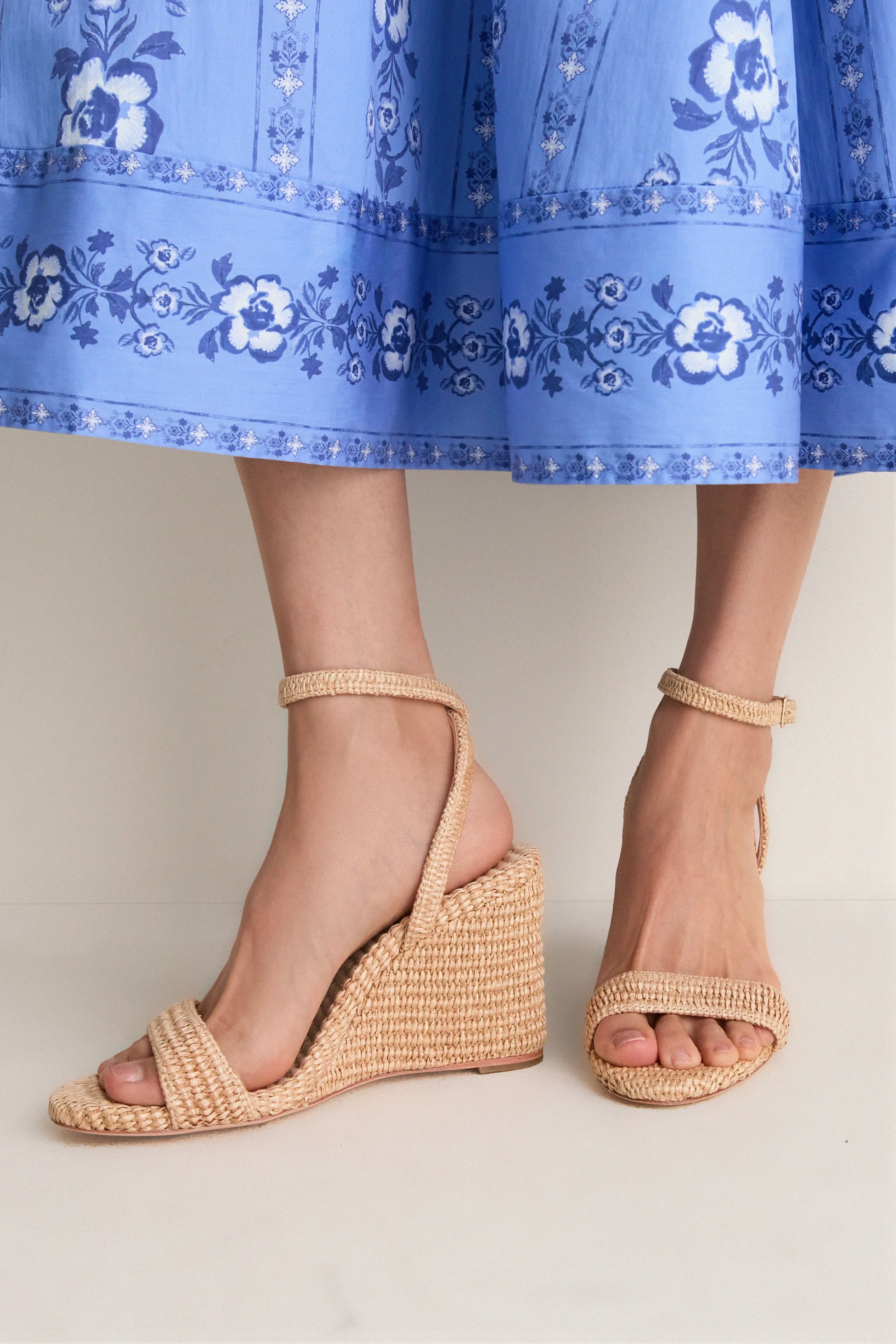 Natural Chunky Raffia Gavi Wedges sold by Tuckernuck product image thumbnail 2