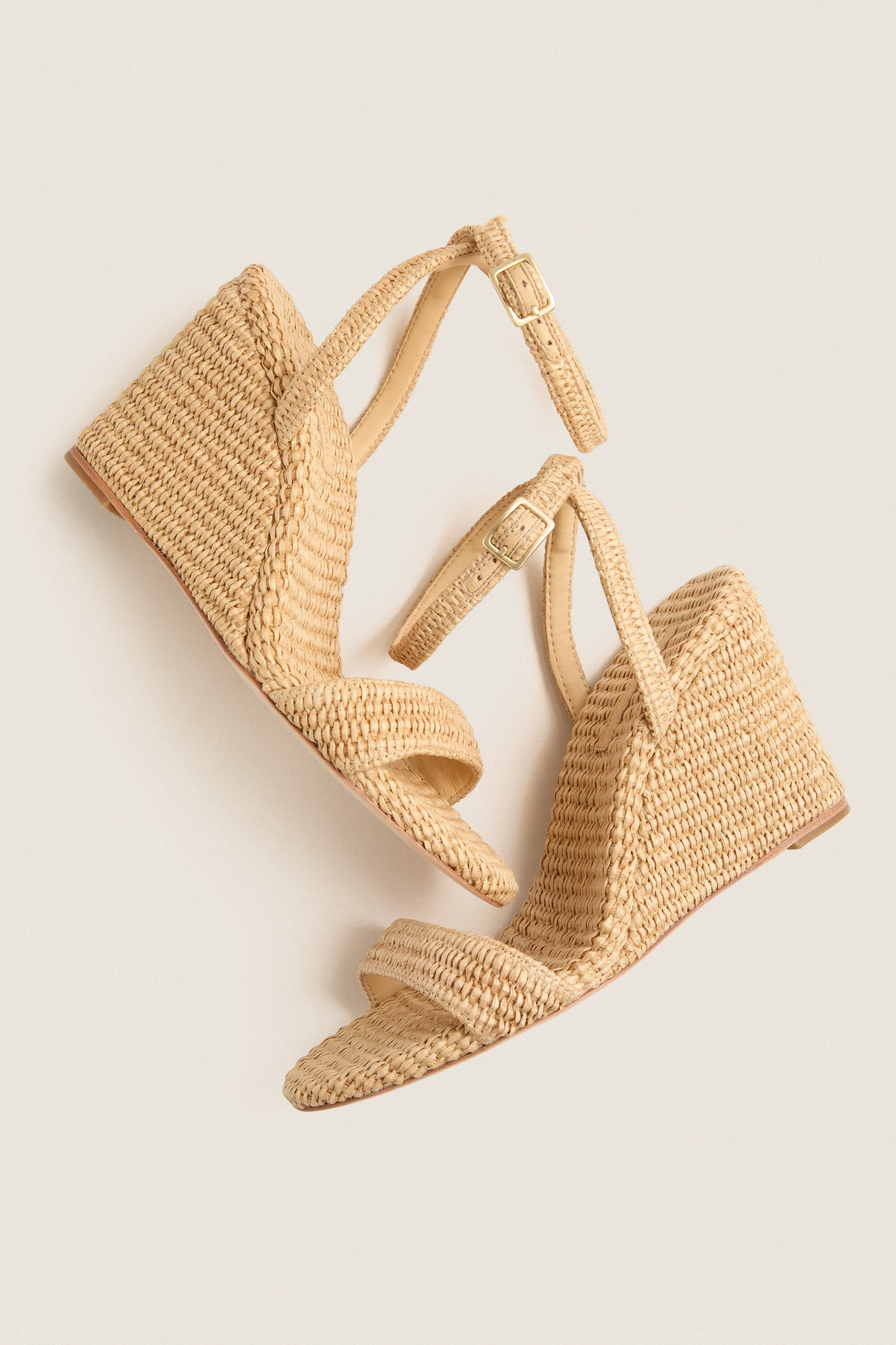 Natural Chunky Raffia Gavi Wedges sold by Tuckernuck product image thumbnail 5