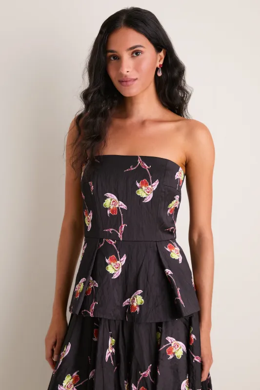 Black Lily Jadiel Top made by Emilia Wickstead
