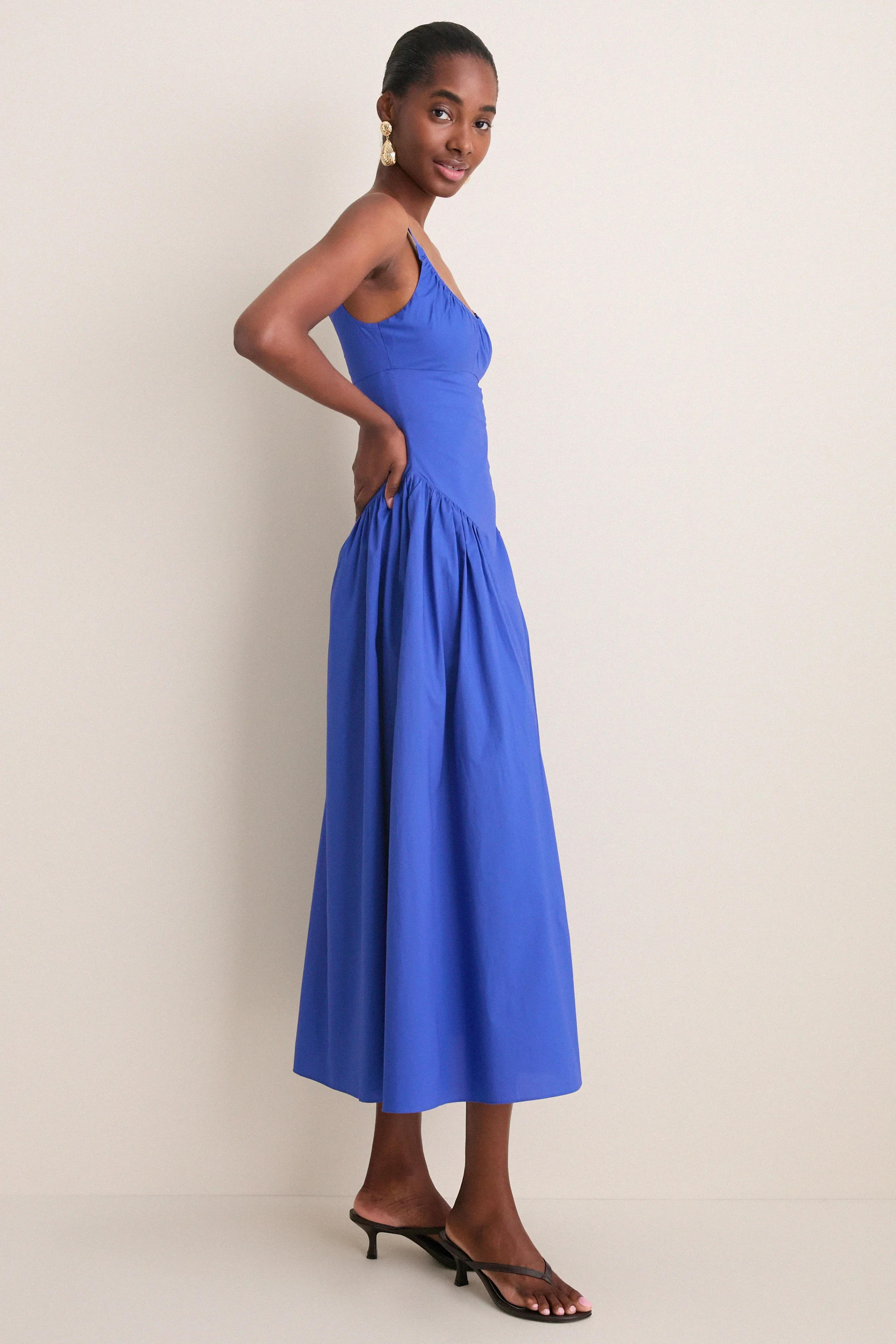Cobalt Marcella Midi Dress sold by Tuckernuck product image thumbnail 4