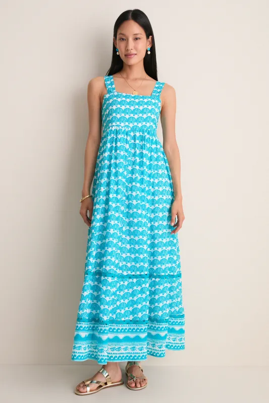 Green Isla Lily Maxi Dress made by Ro's Garden