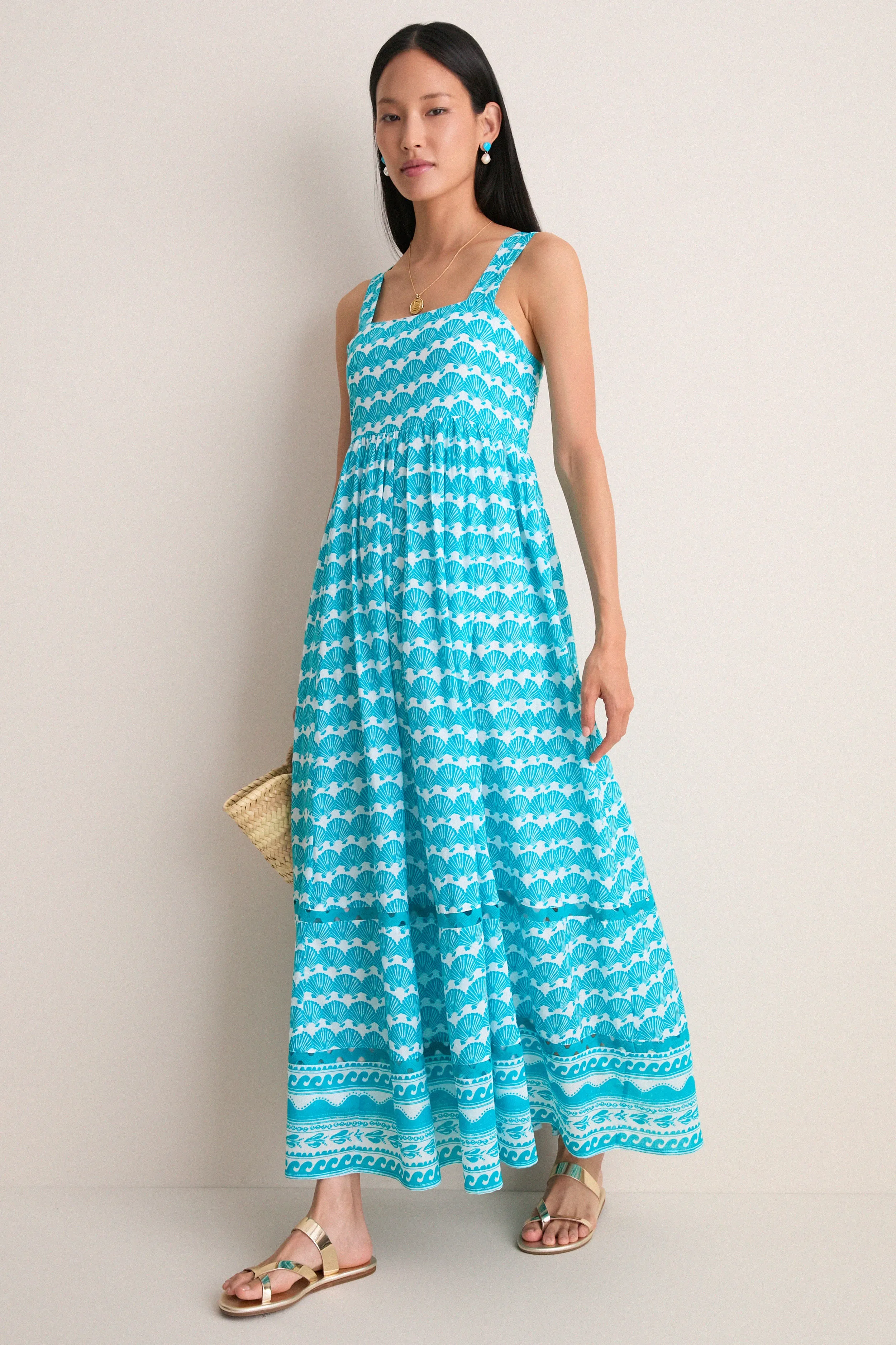 Green Isla Lily Maxi Dress sold by Tuckernuck product image thumbnail 2
