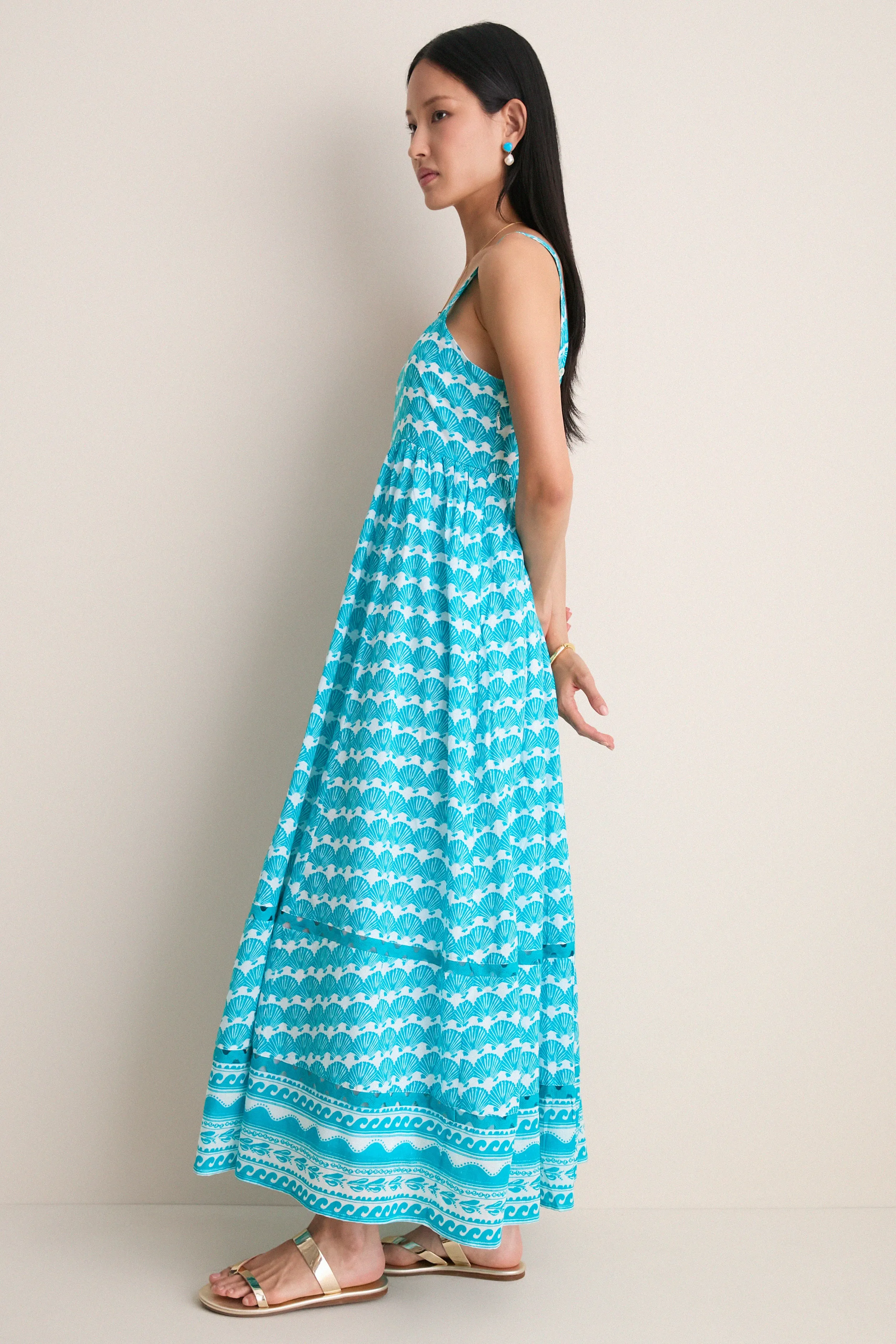 Green Isla Lily Maxi Dress sold by Tuckernuck product image thumbnail 3