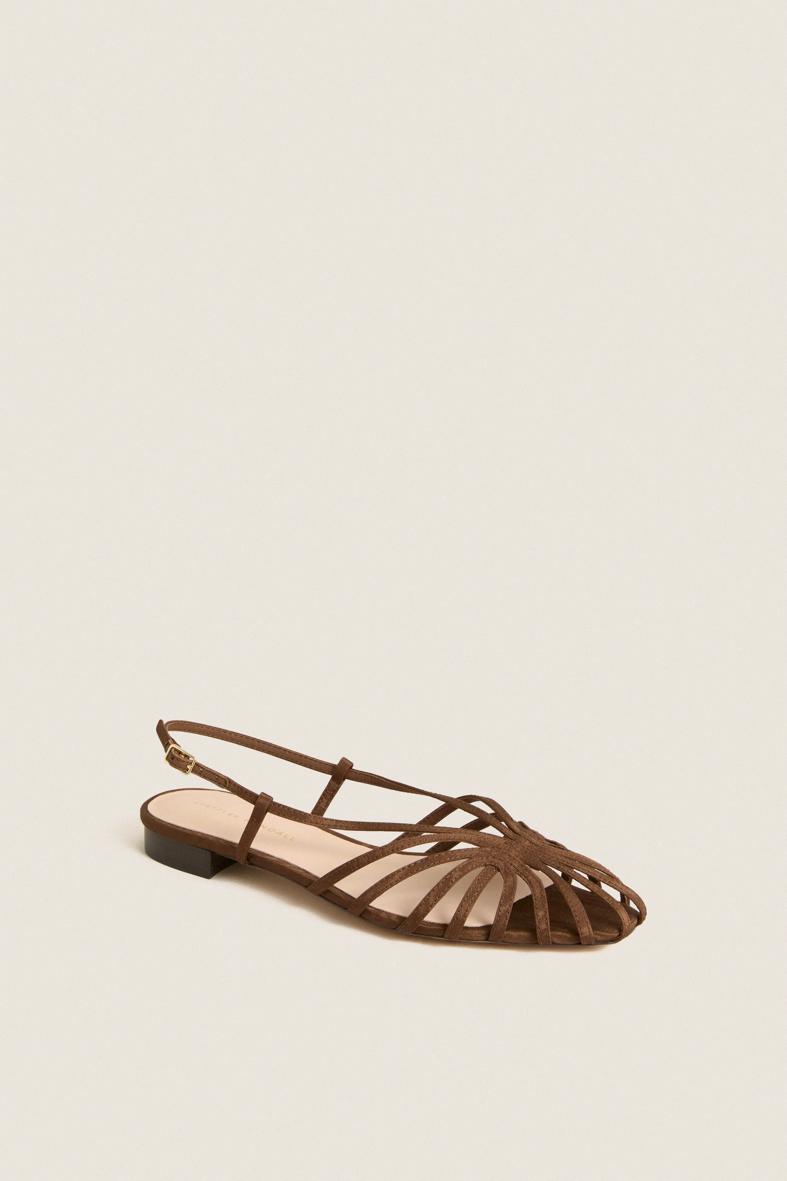 Chocolate Moire Devon Sandals sold by Tuckernuck