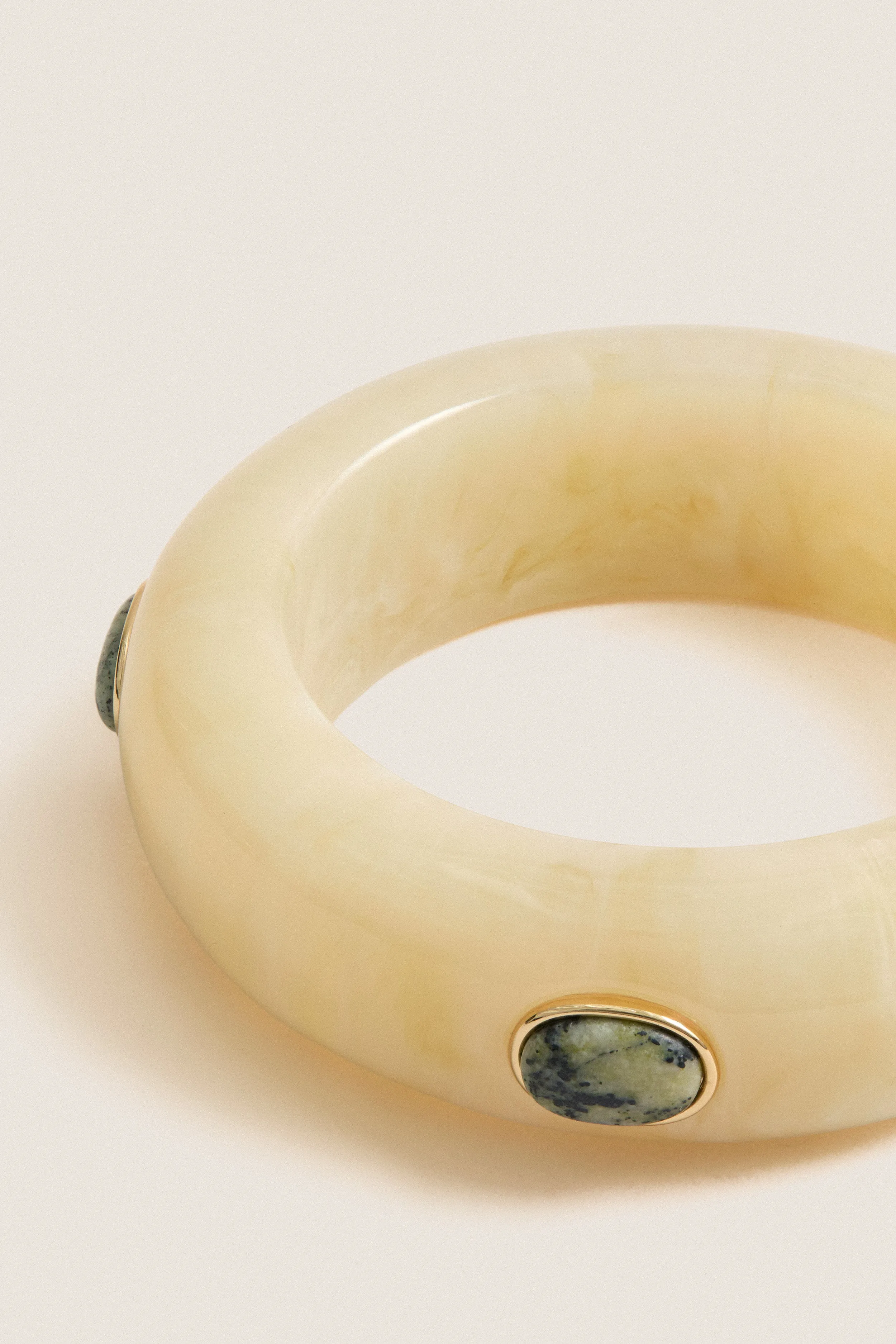 Yellow Turquoise Noa Stone Cuff sold by Tuckernuck product image thumbnail 4