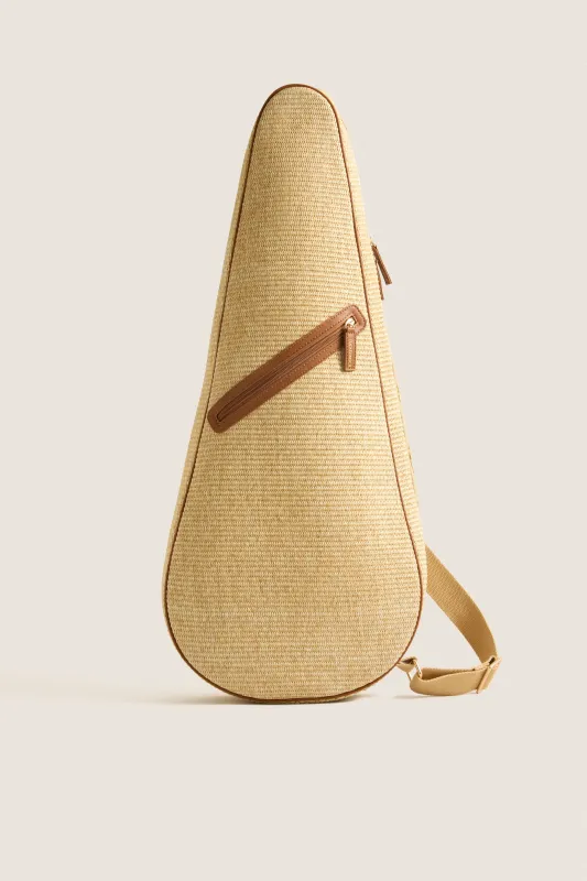 Raffia Tennis Bag made by Tuckernuck