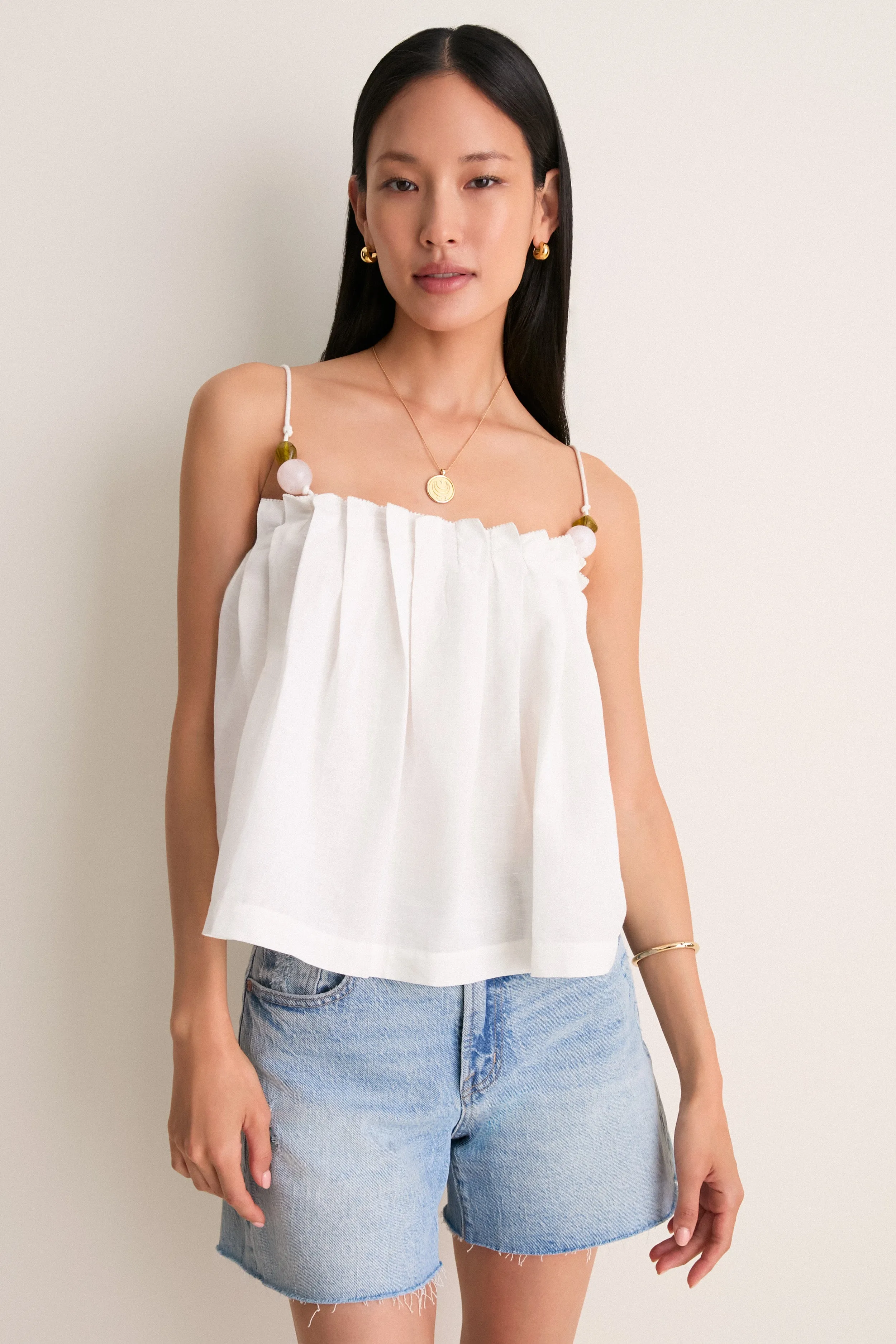 Ivory Martine Top sold by Tuckernuck