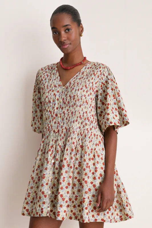 Multi Viera Print Mini Dress made by Sea New York