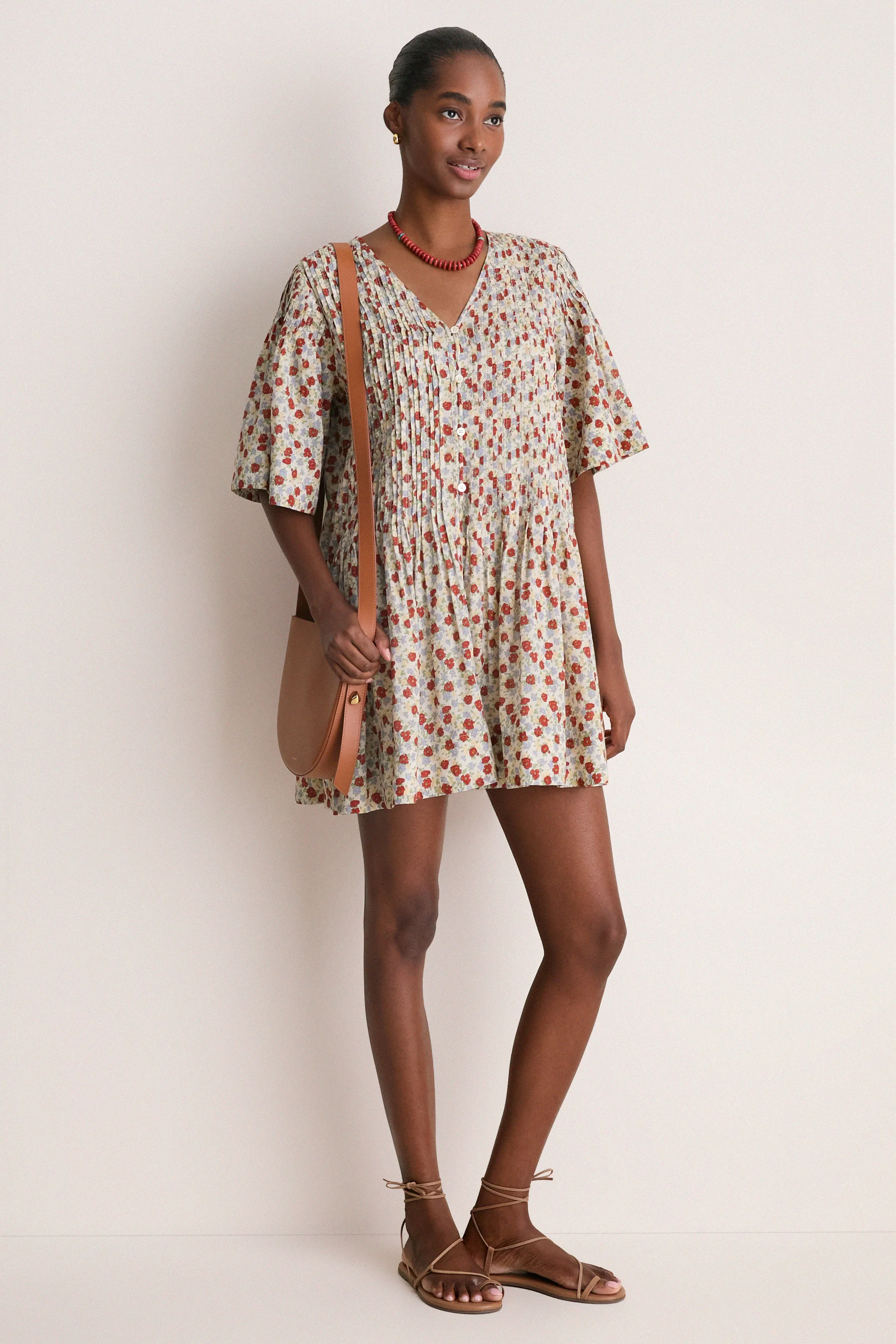 Multi Viera Print Mini Dress sold by Tuckernuck product image thumbnail 2
