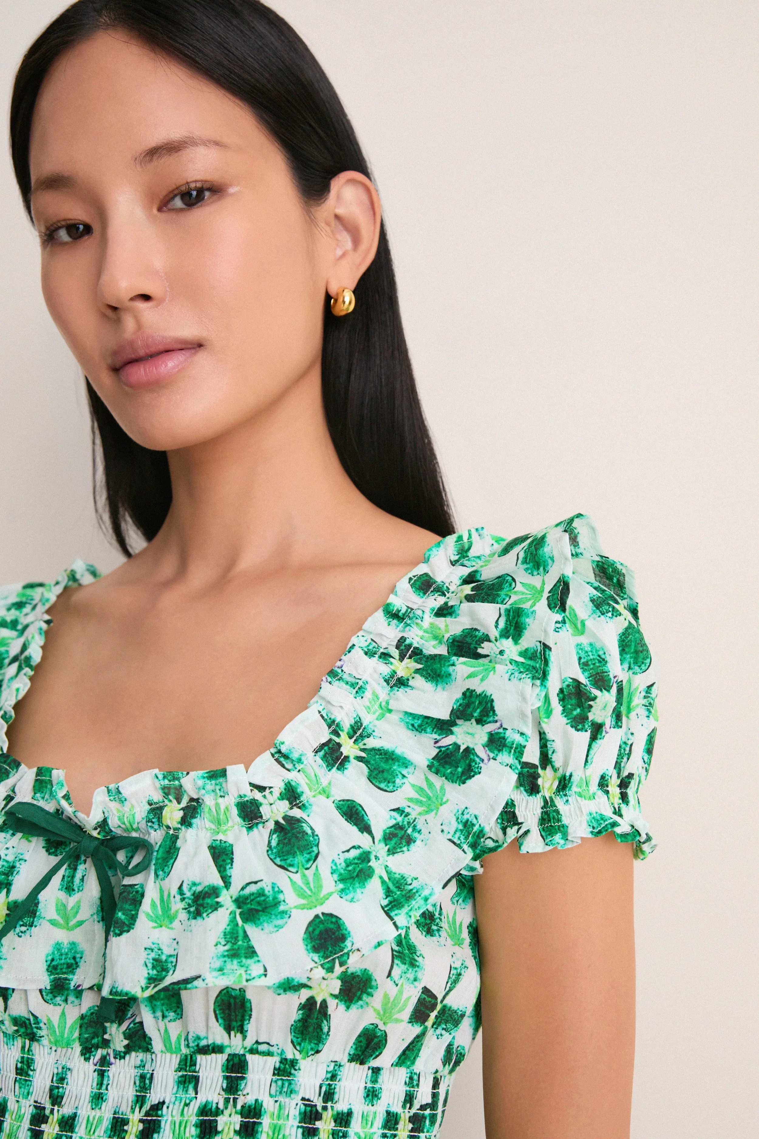 Green Aura Lowen Dress sold by Tuckernuck product image thumbnail 5
