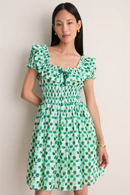 Green Aura Lowen Dress made by Ro's Garden