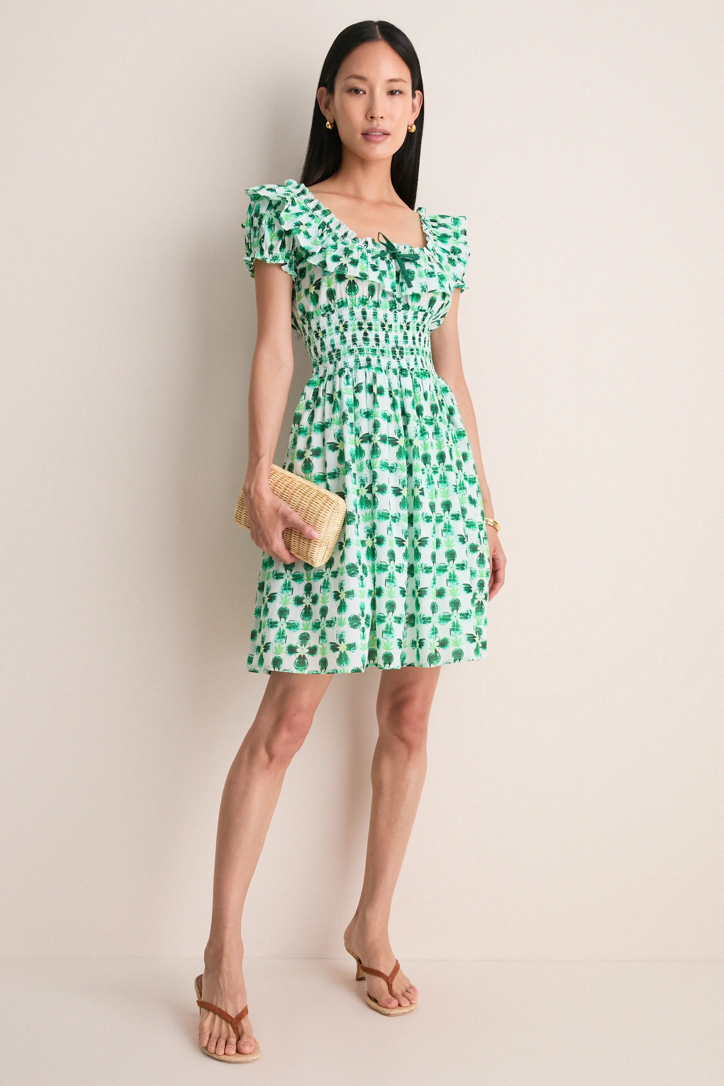 Green Aura Lowen Dress sold by Tuckernuck product image thumbnail 2