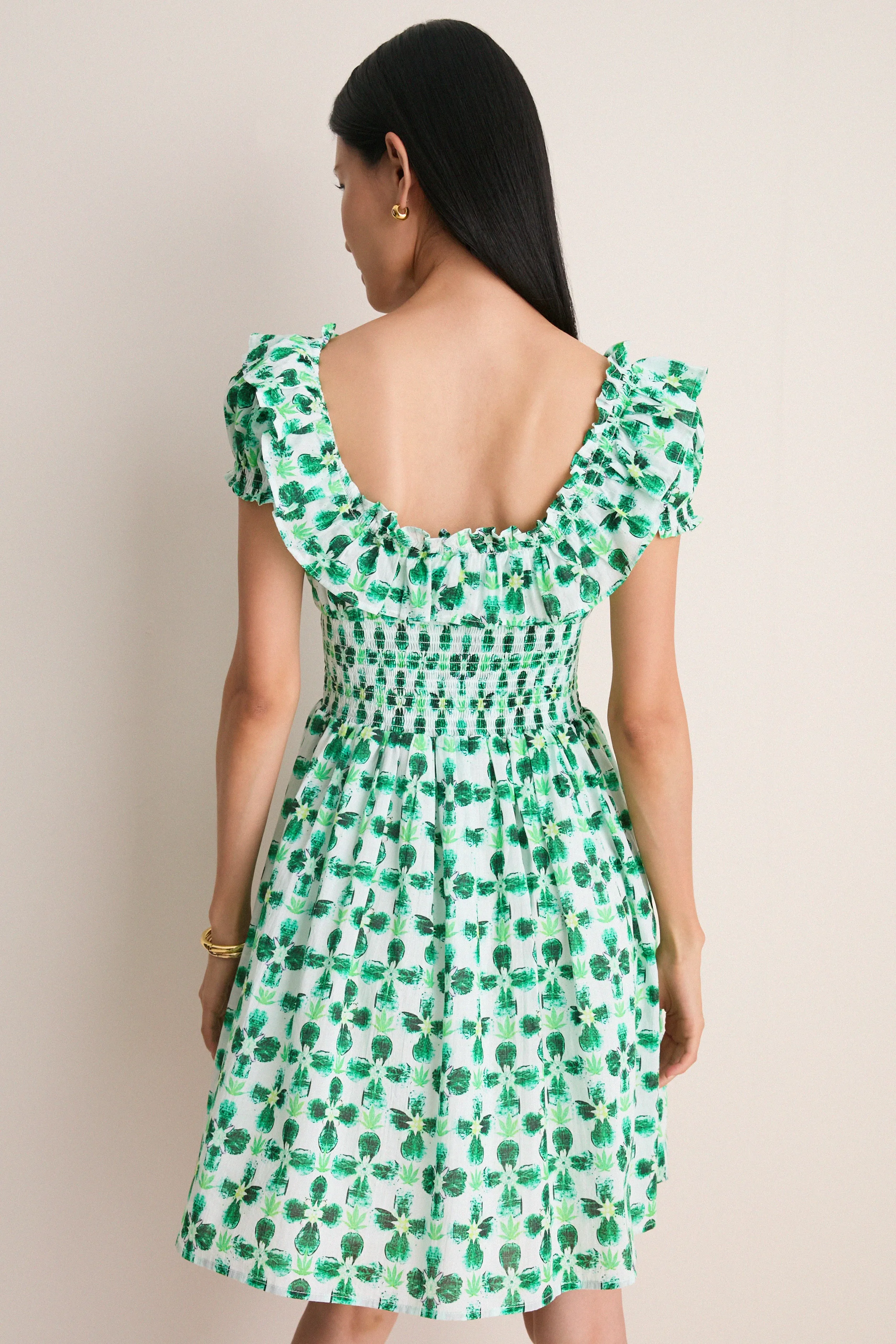Green Aura Lowen Dress sold by Tuckernuck product image thumbnail 4