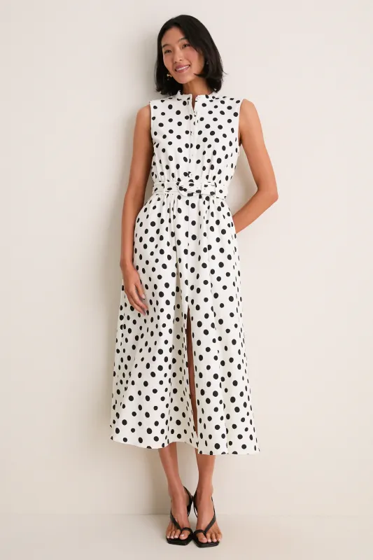 Tusk Polka Dot Jill Dress made by SALONI
