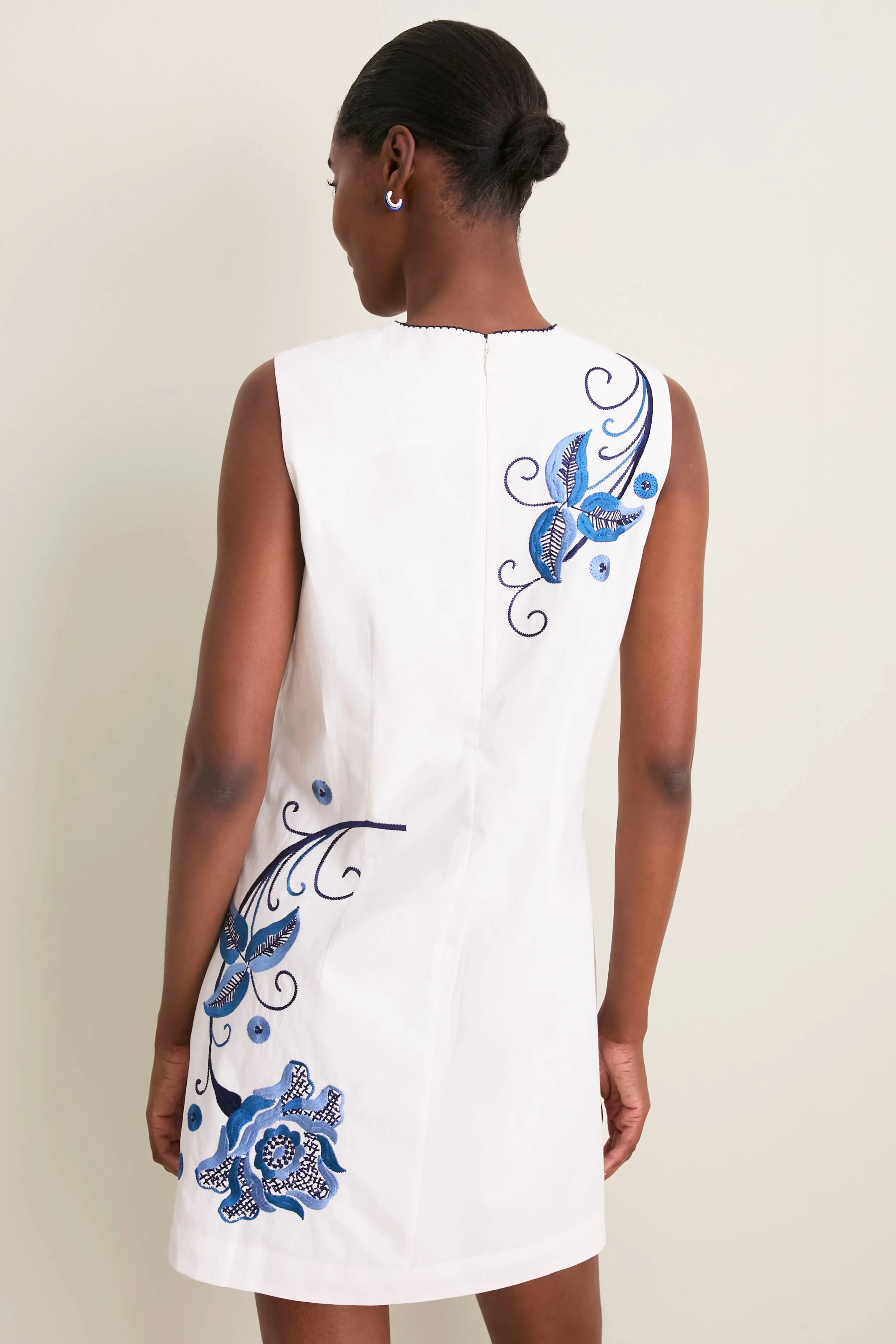 Kimber Embroidery Tiffany Mini Dress sold by Tuckernuck product image thumbnail 5