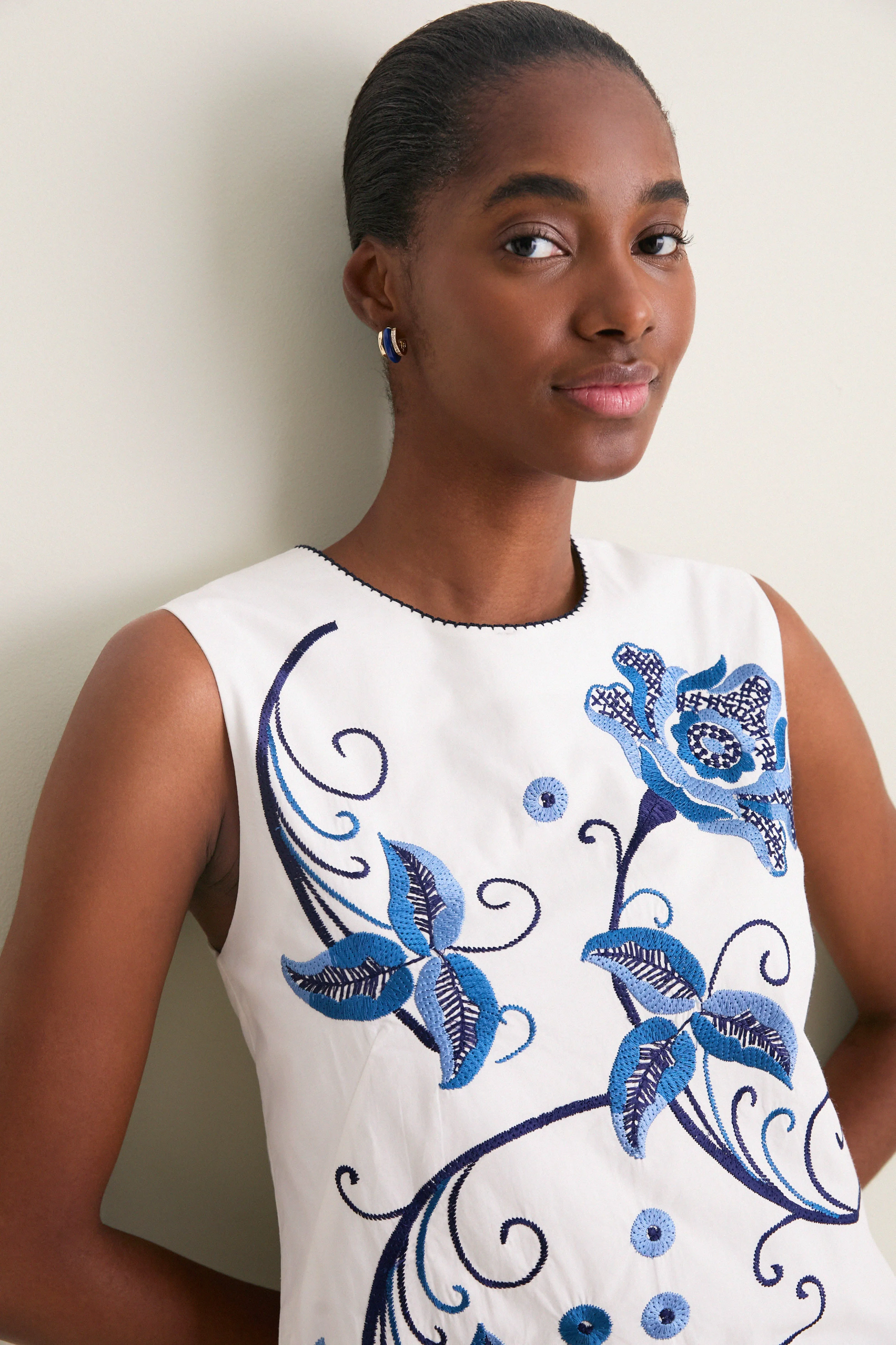 Kimber Embroidery Tiffany Mini Dress sold by Tuckernuck product image thumbnail 2