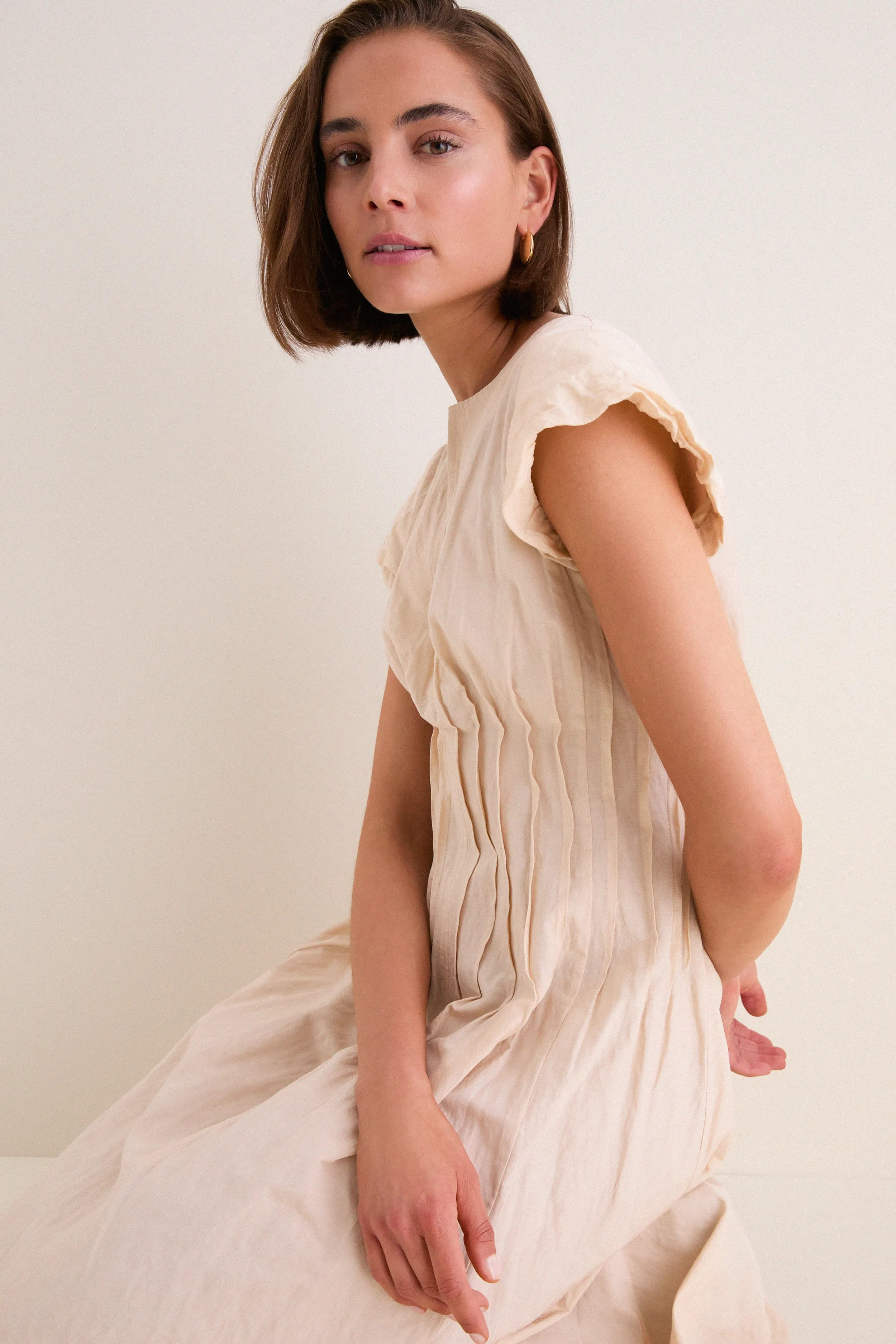 Shell Maravilla Pintuck Maxi sold by Tuckernuck product image thumbnail 5