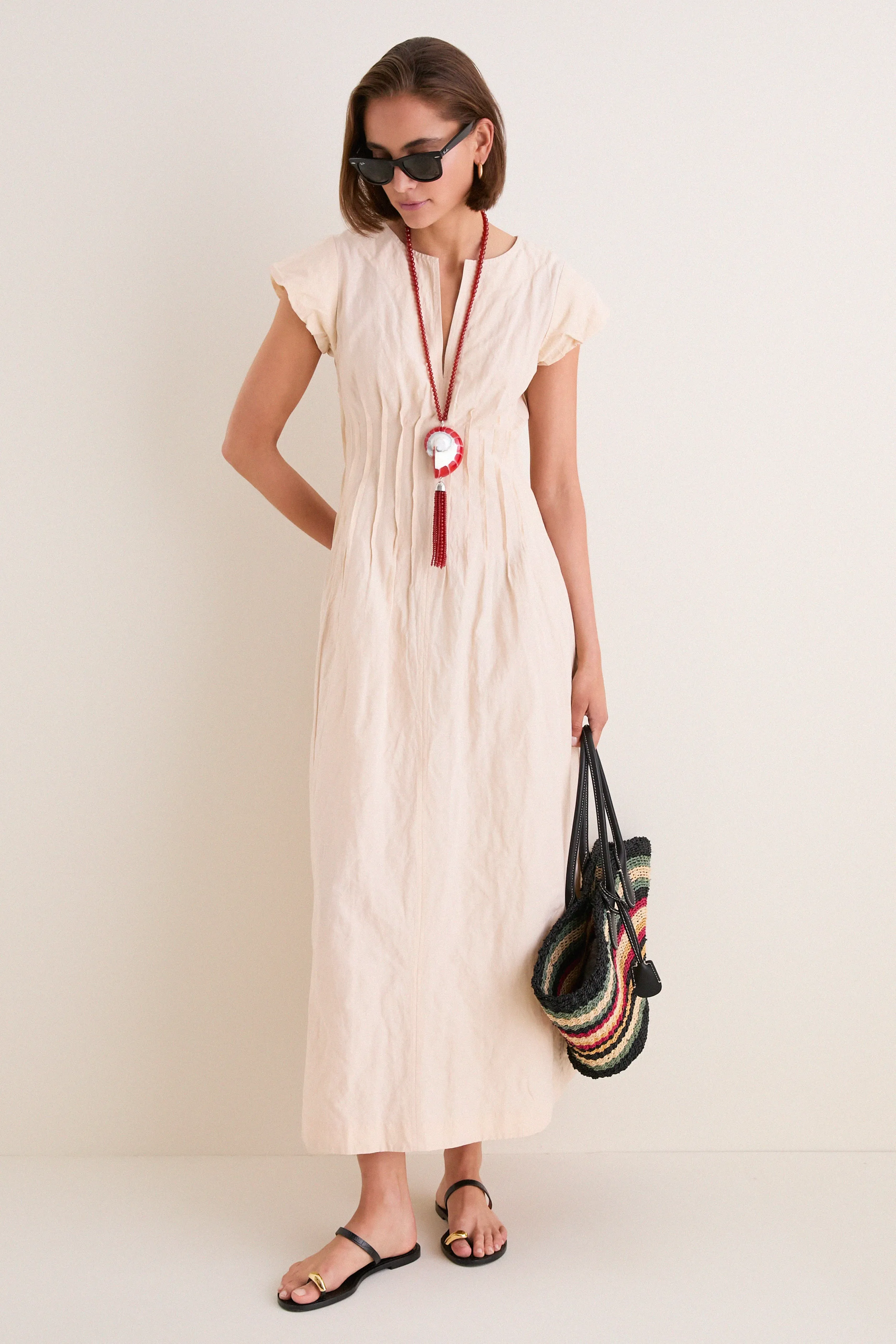 Shell Maravilla Pintuck Maxi sold by Tuckernuck product image thumbnail 2