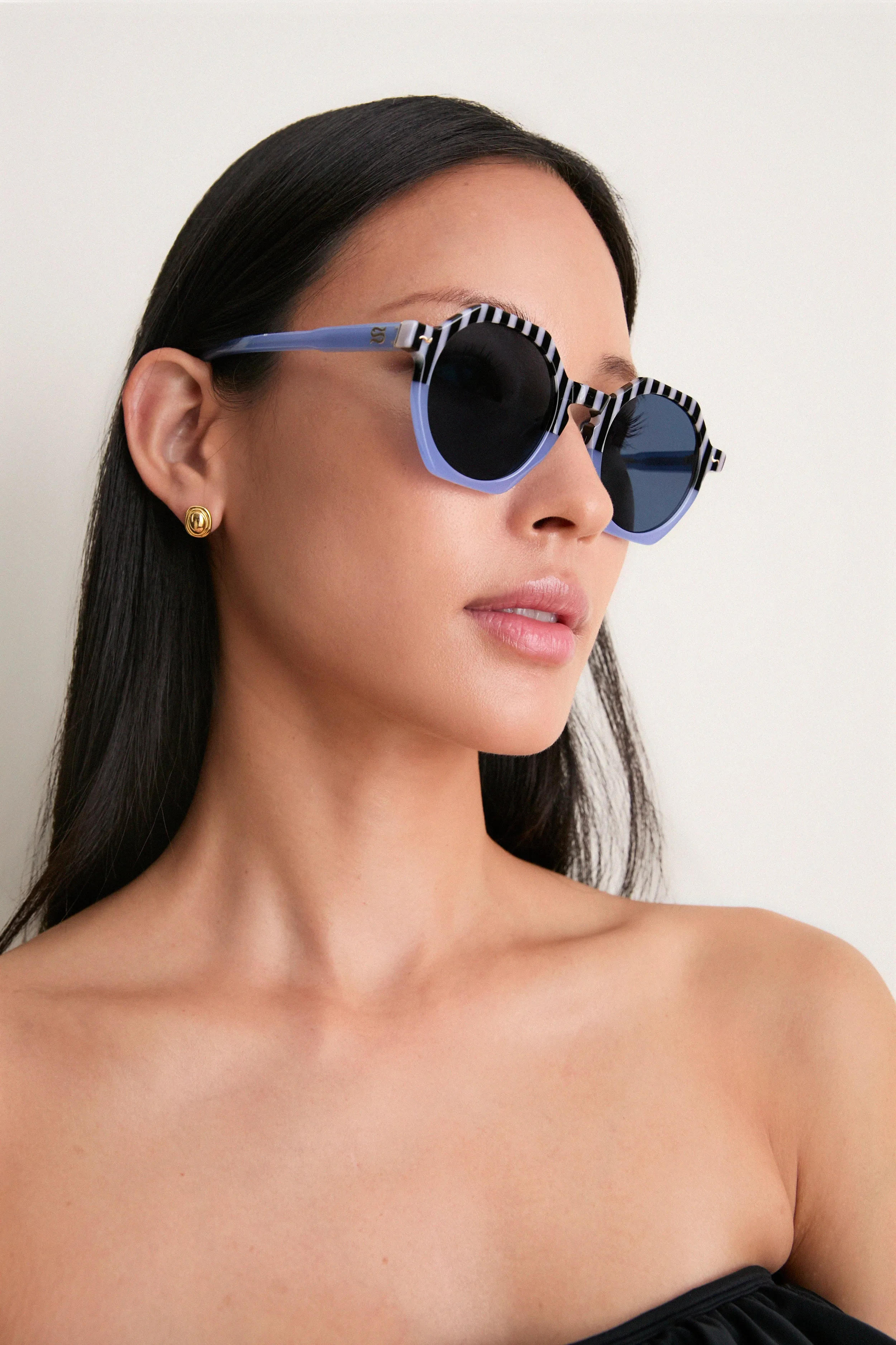 Pool Boy Blues Millie Sunglasses sold by Tuckernuck product image thumbnail 2