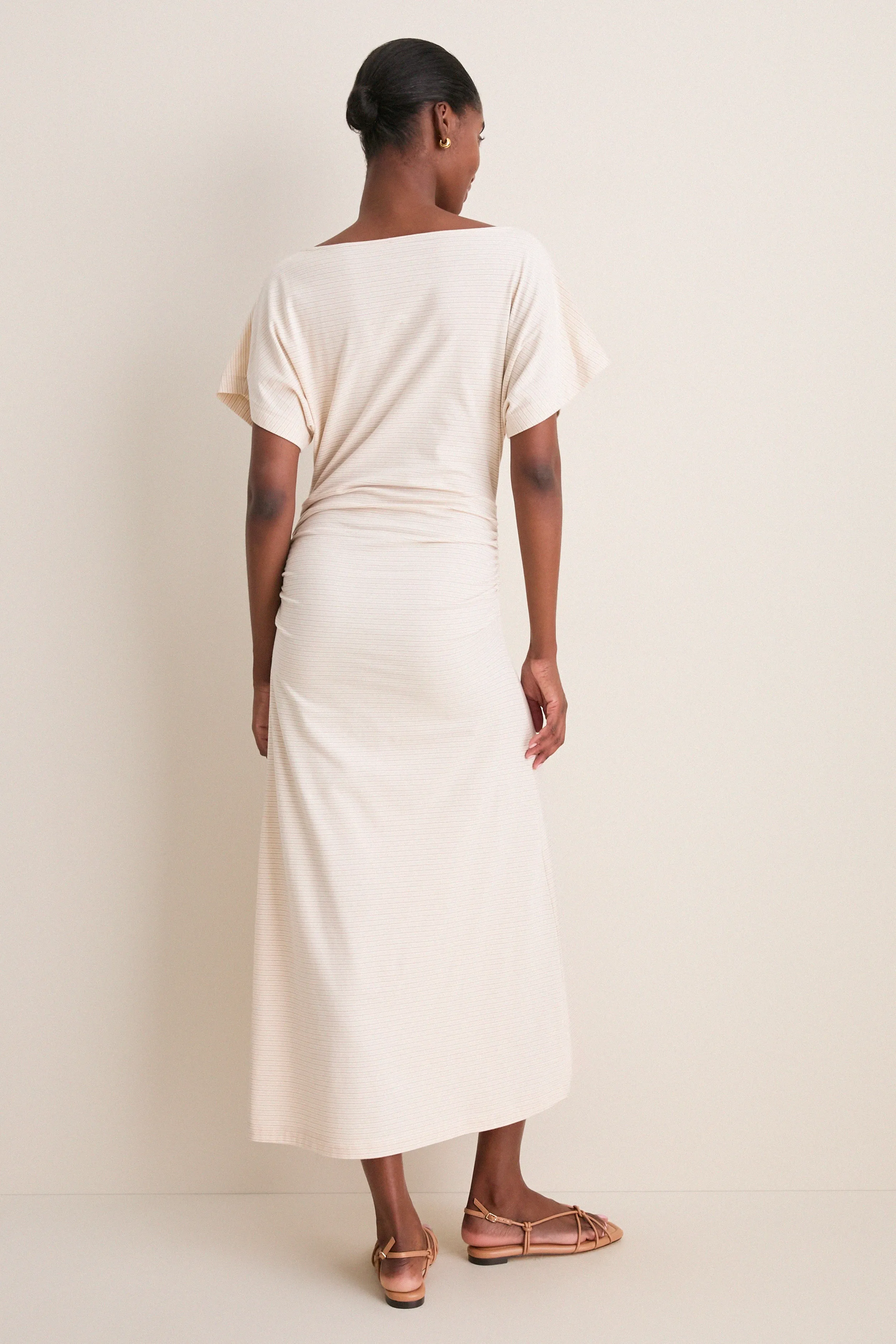 Cream Stripe Jersey Cassia Dress sold by Tuckernuck product image thumbnail 3