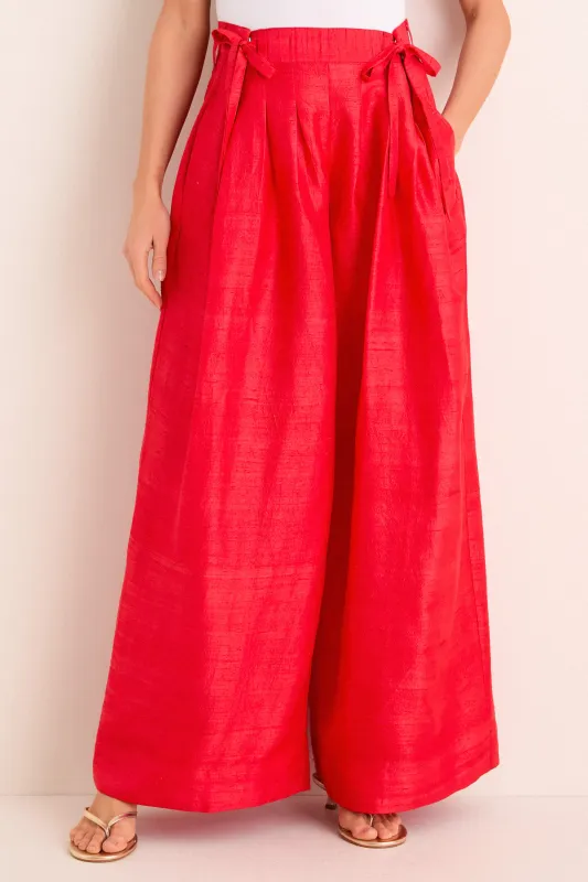 Taffy Banyan Pleated Snap Pant made by Tuckernuck