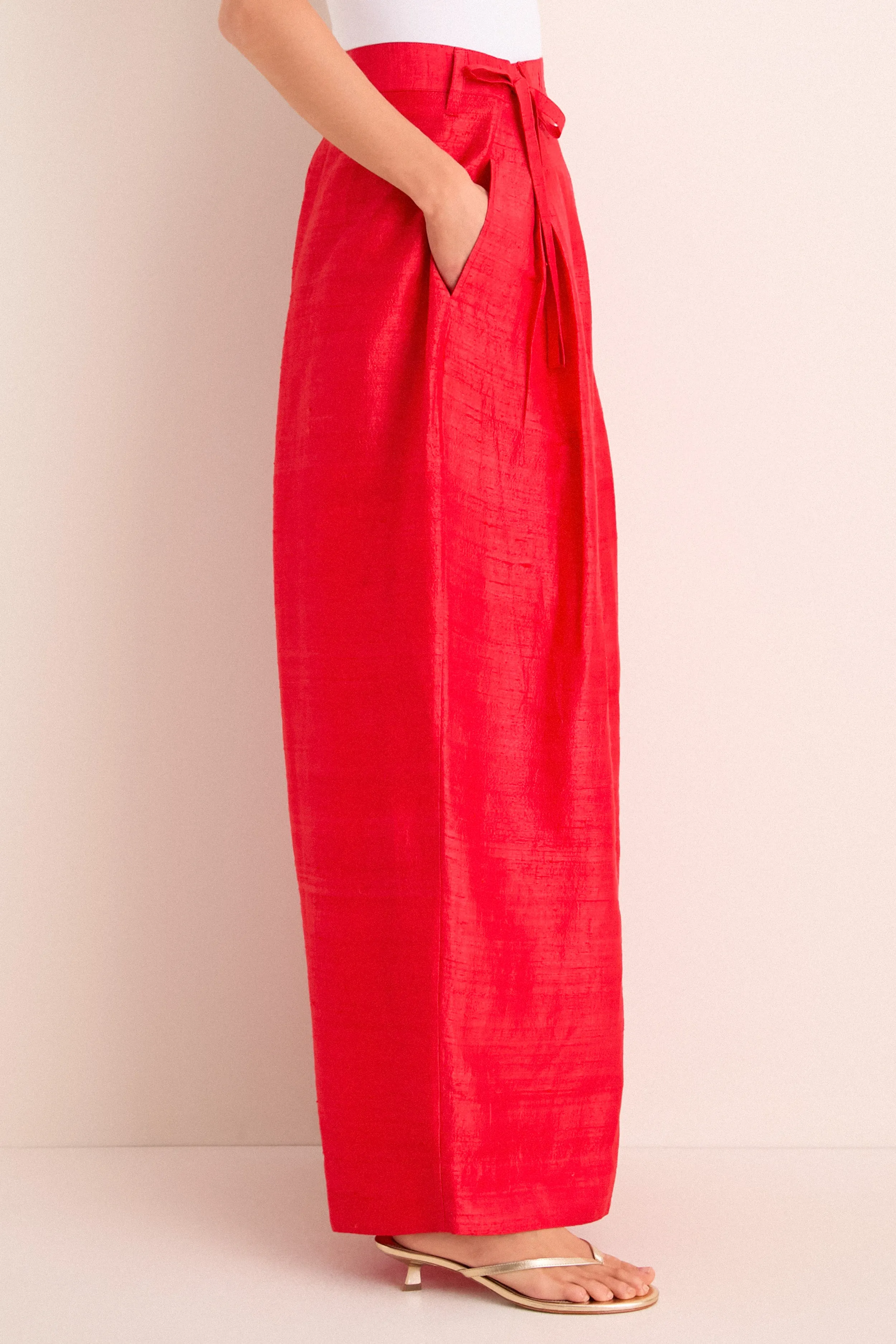 Taffy Banyan Pleated Snap Pant sold by Tuckernuck product image thumbnail 4