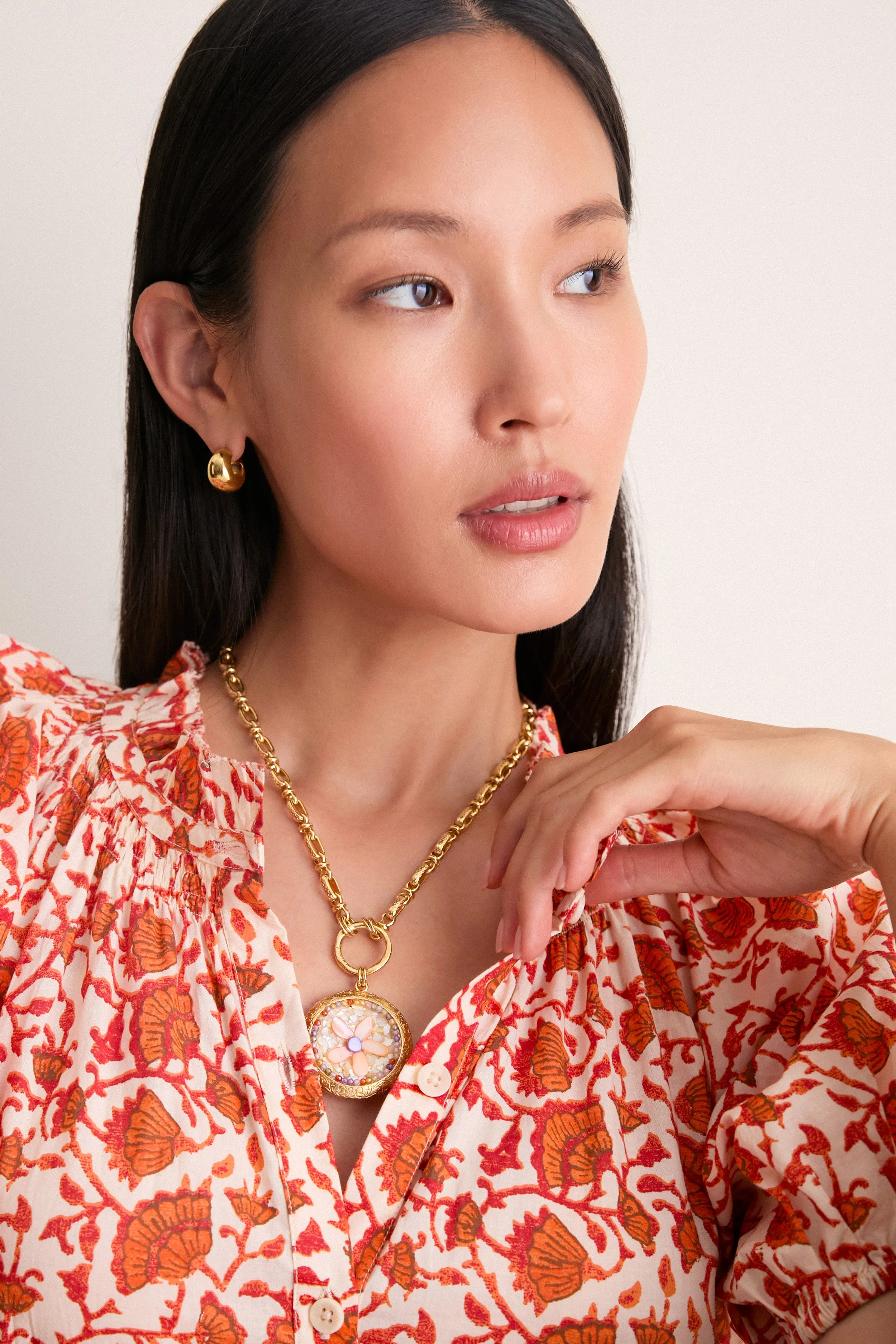 Gold Sandbar Necklace sold by Tuckernuck product image thumbnail 2