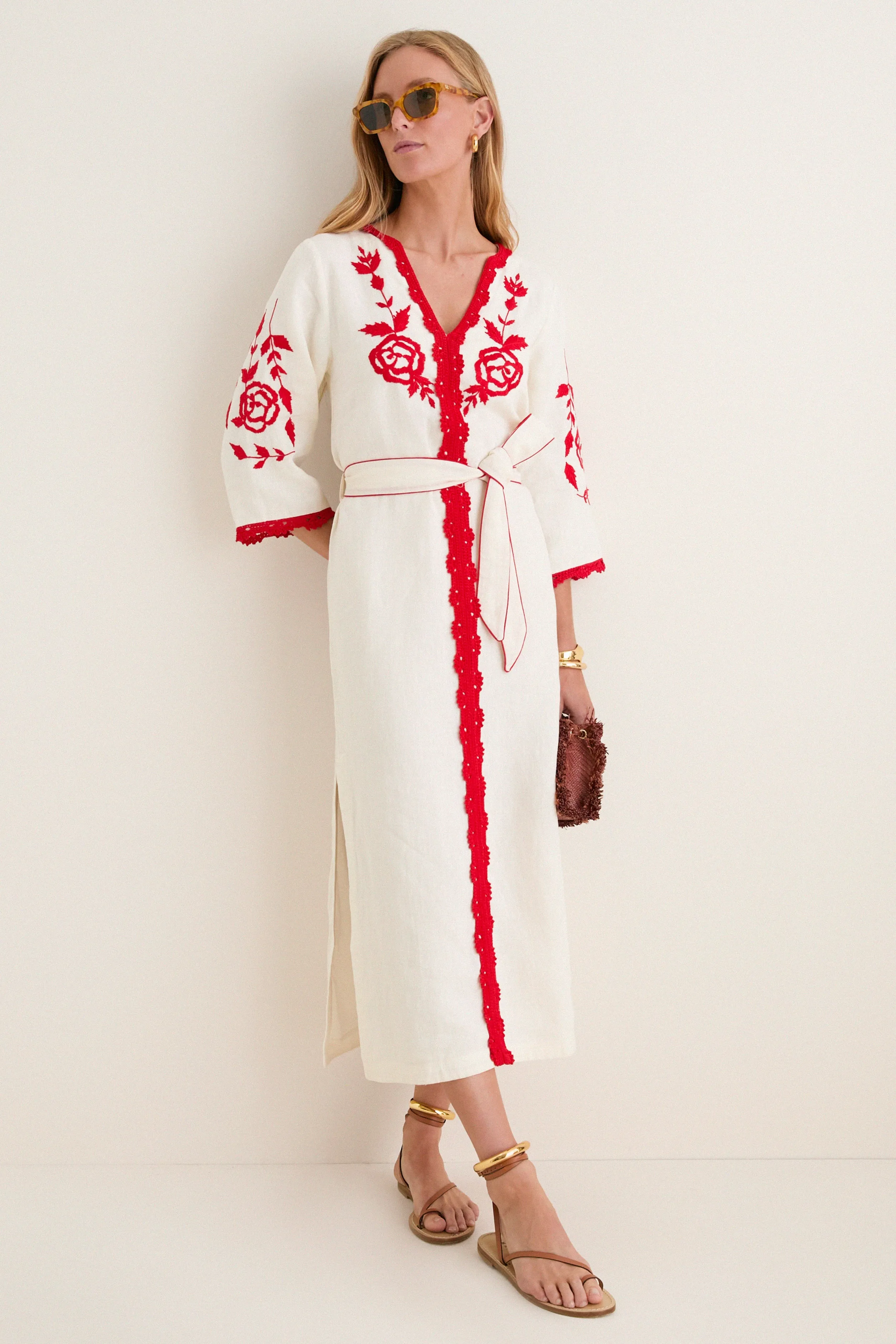 Gardenia Caliope Midi Dress sold by Tuckernuck product image thumbnail 3