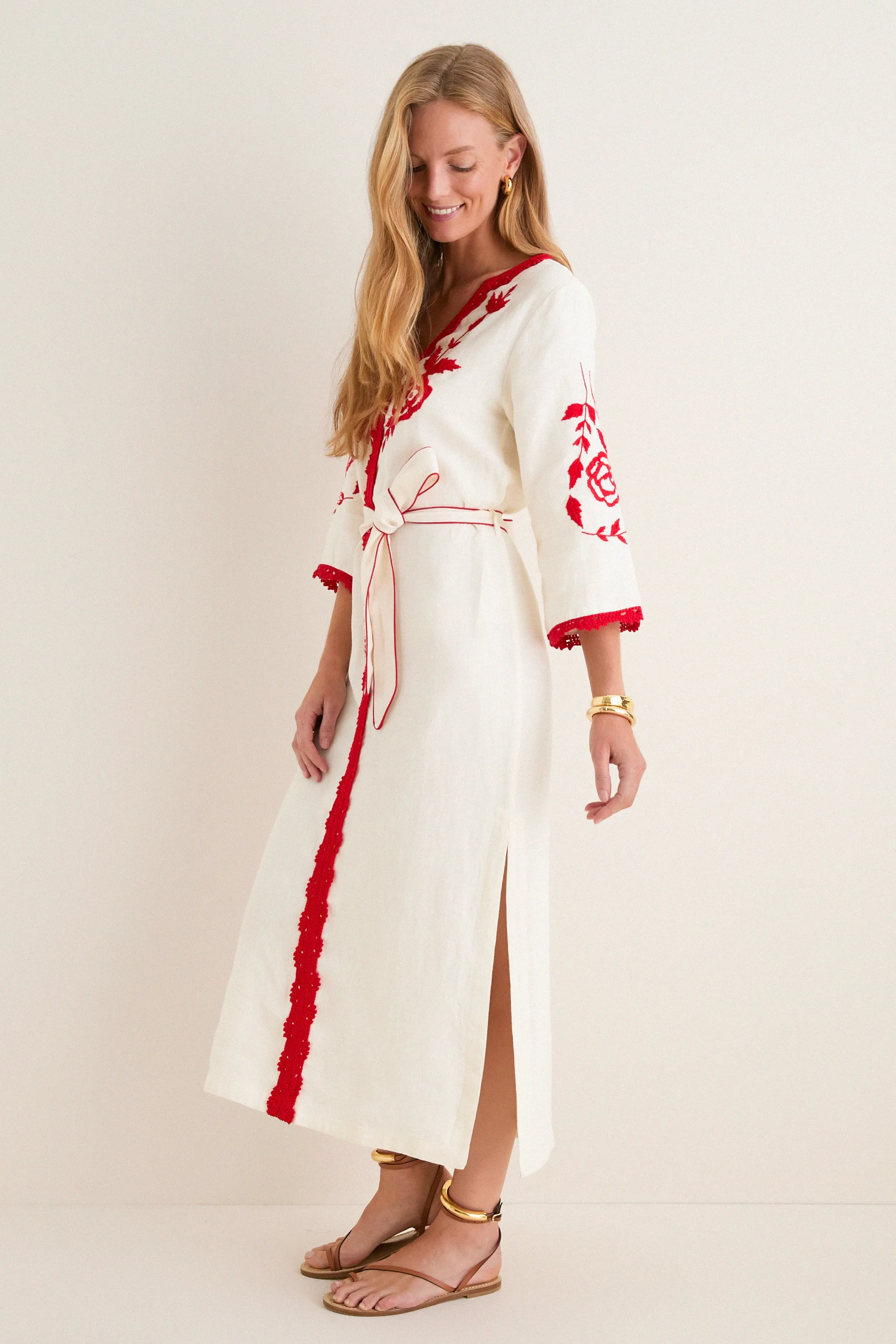Gardenia Caliope Midi Dress sold by Tuckernuck product image thumbnail 4