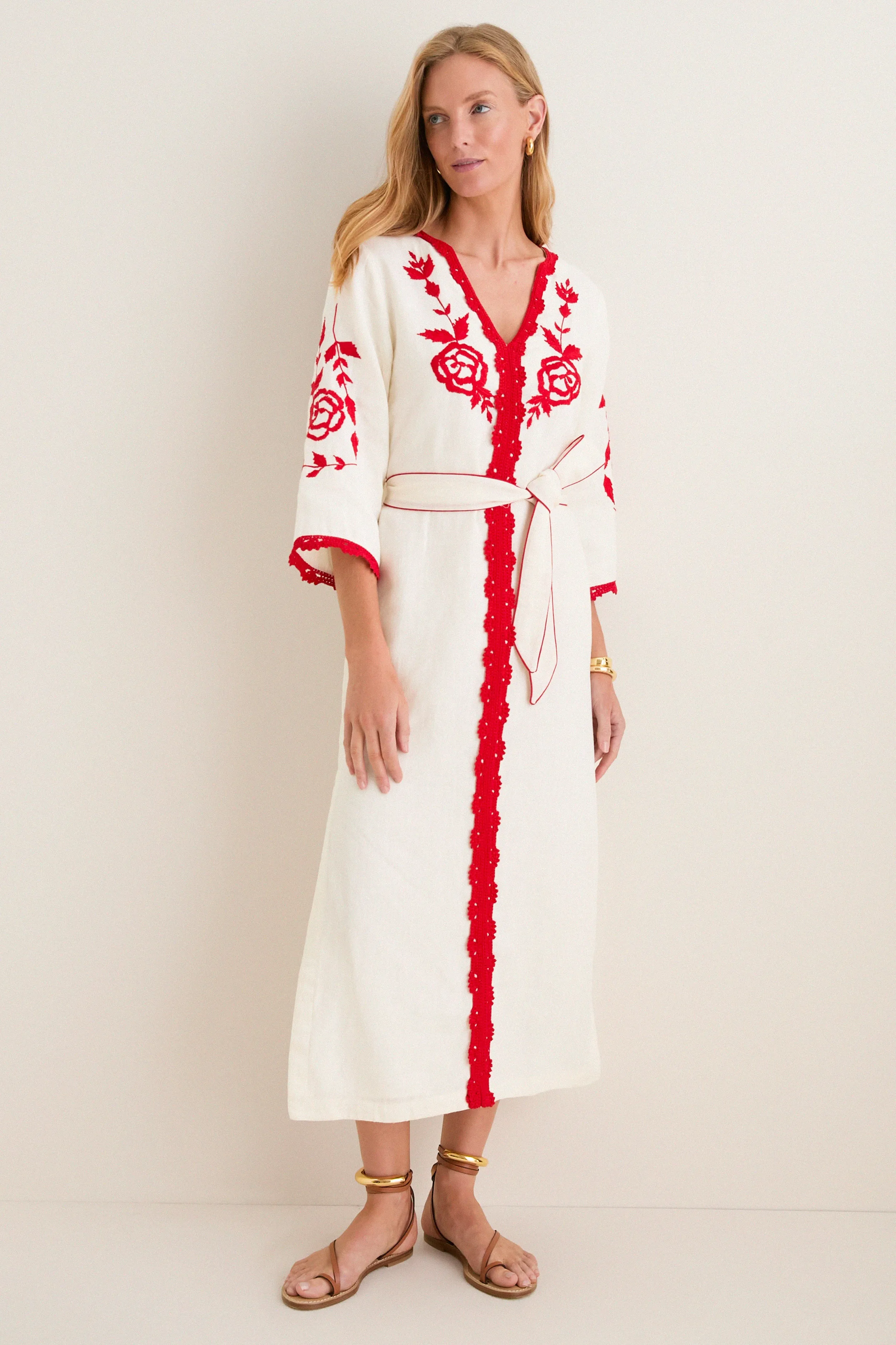 Gardenia Caliope Midi Dress sold by Tuckernuck