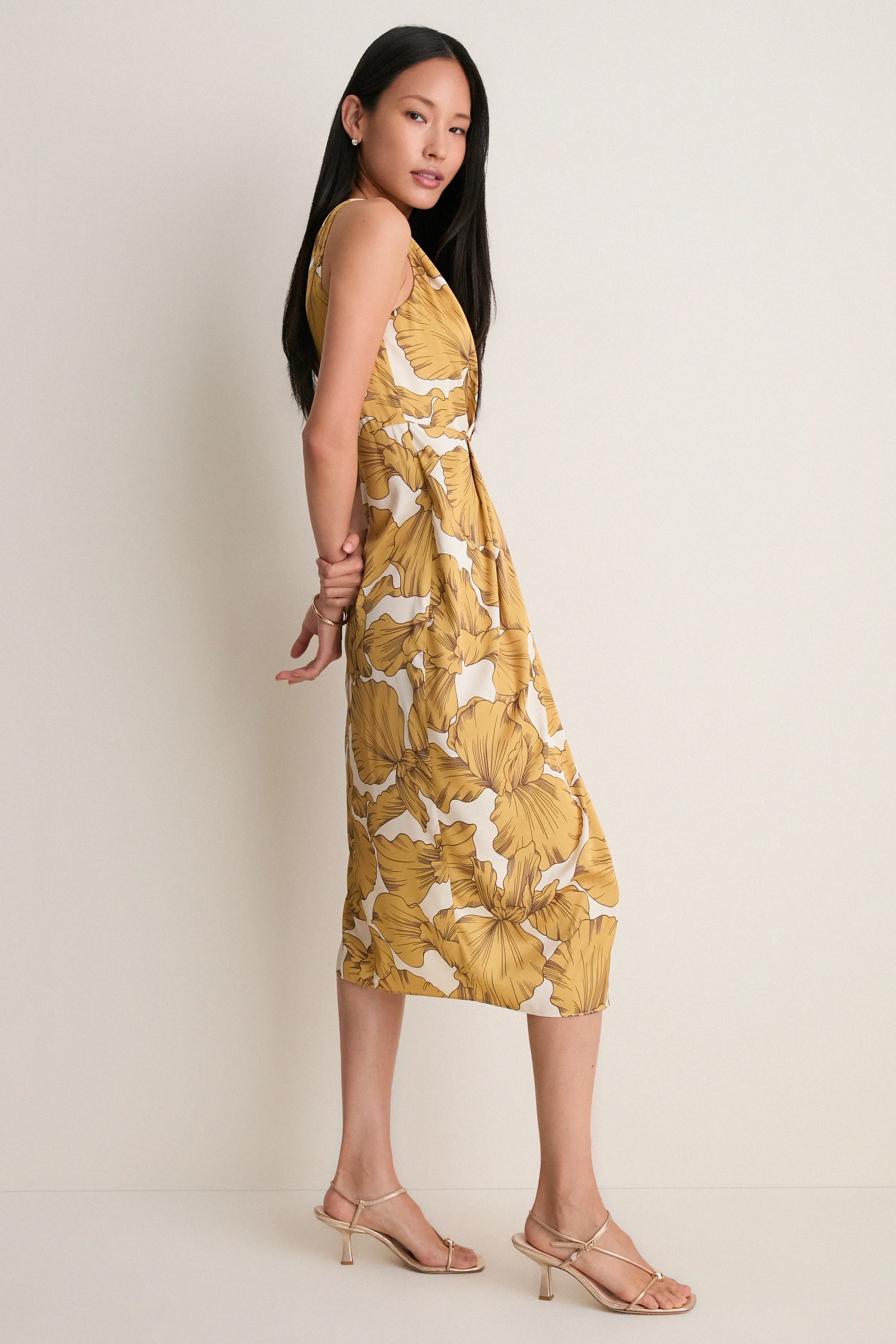 Honey Gold Caroline Sleeveless Midi Dress sold by Tuckernuck product image thumbnail 3