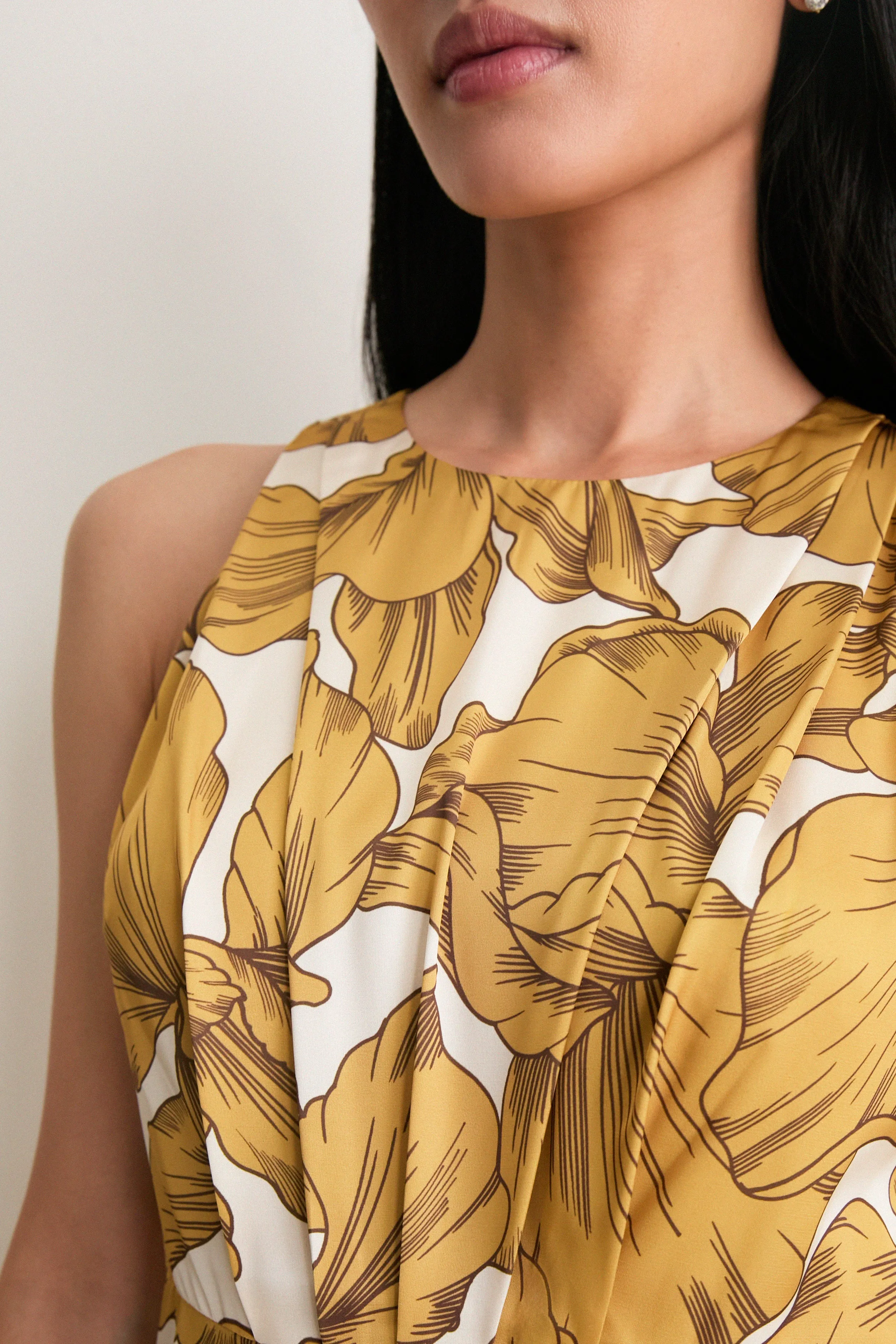 Honey Gold Caroline Sleeveless Midi Dress sold by Tuckernuck product image thumbnail 5