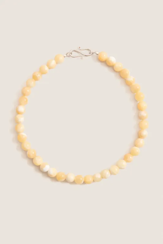 Beige Topaz Mary Necklace made by Tuckernuck