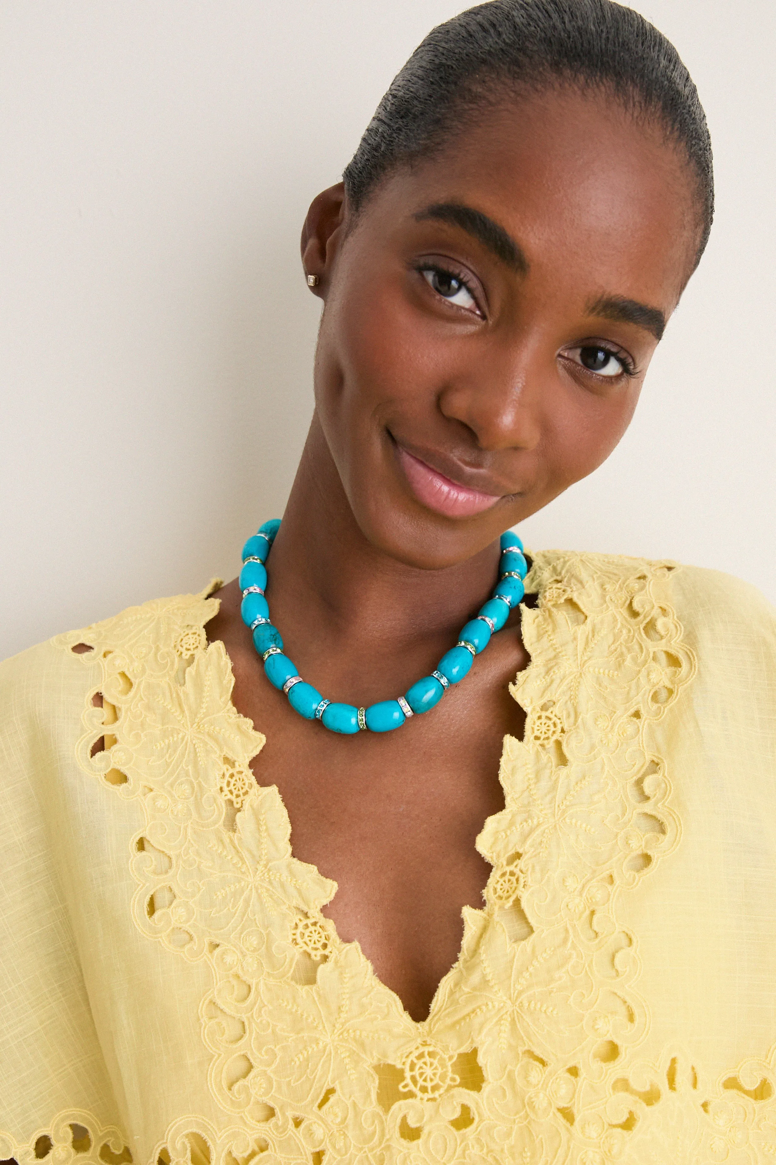 Turquoise Donna Necklace sold by Tuckernuck product image thumbnail 2
