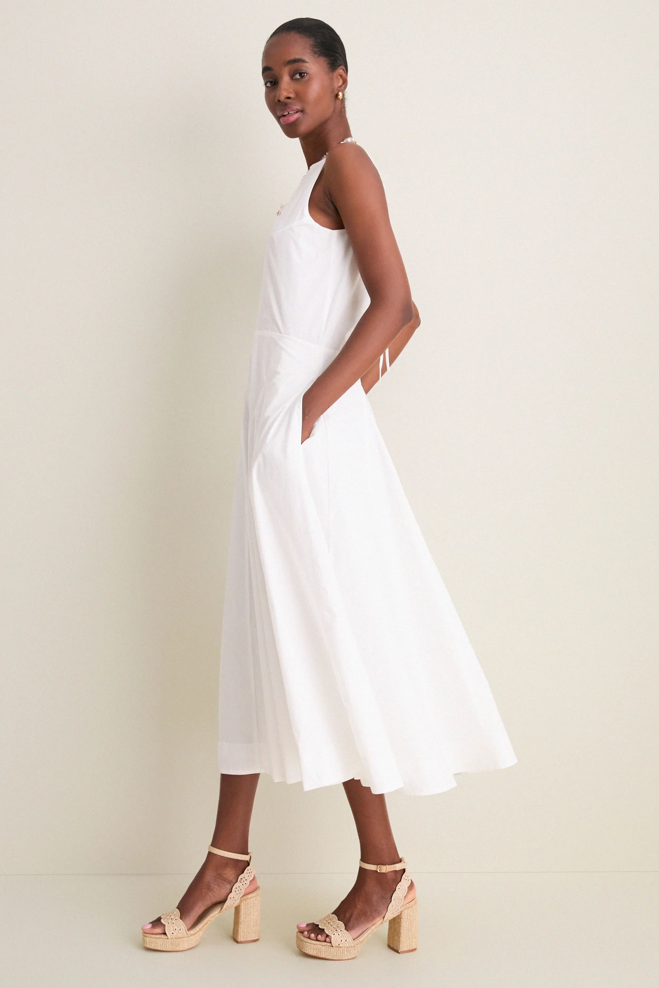 Ivory Abbey Dress sold by Tuckernuck product image thumbnail 3