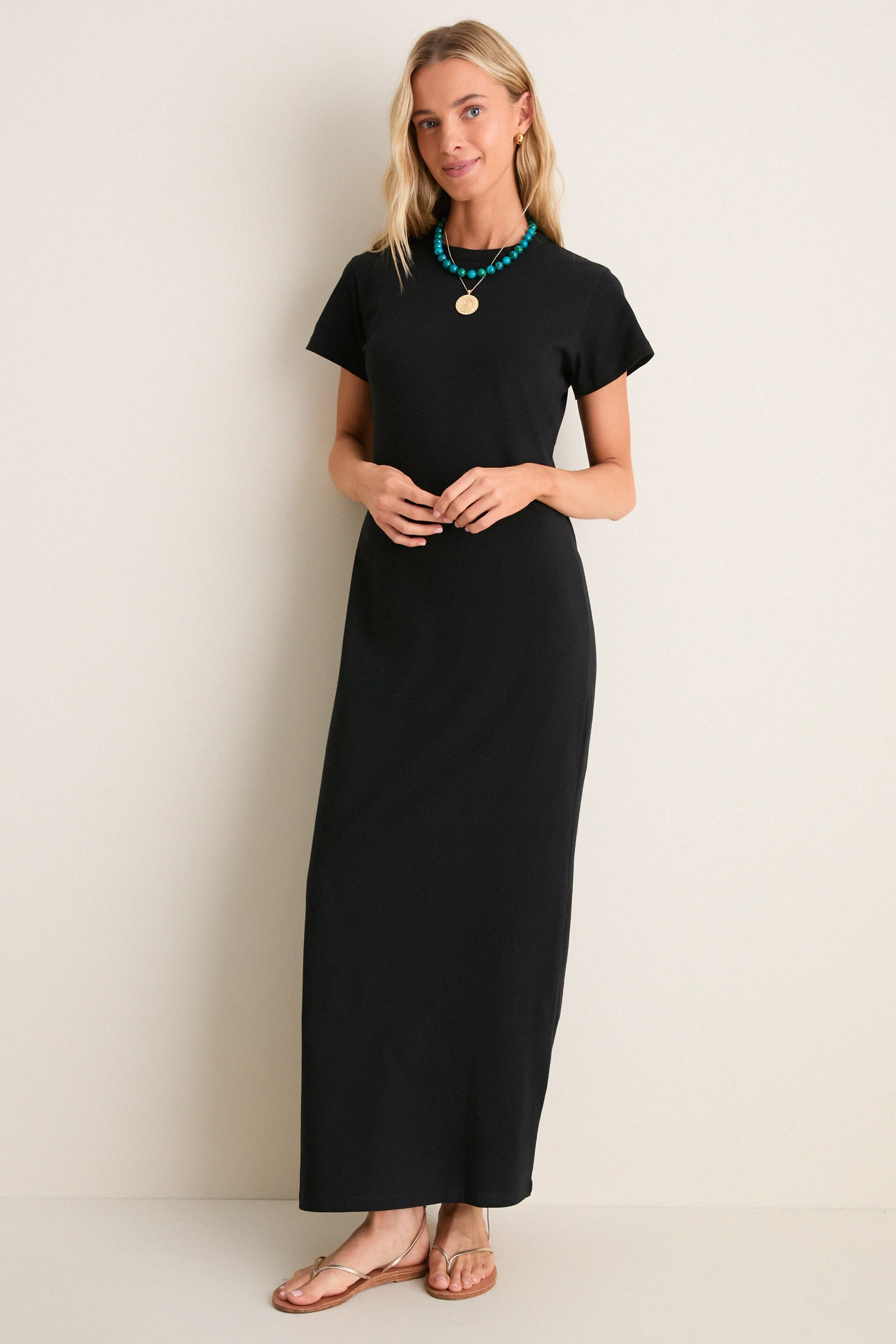 Black Margo Maxi Dress sold by Tuckernuck