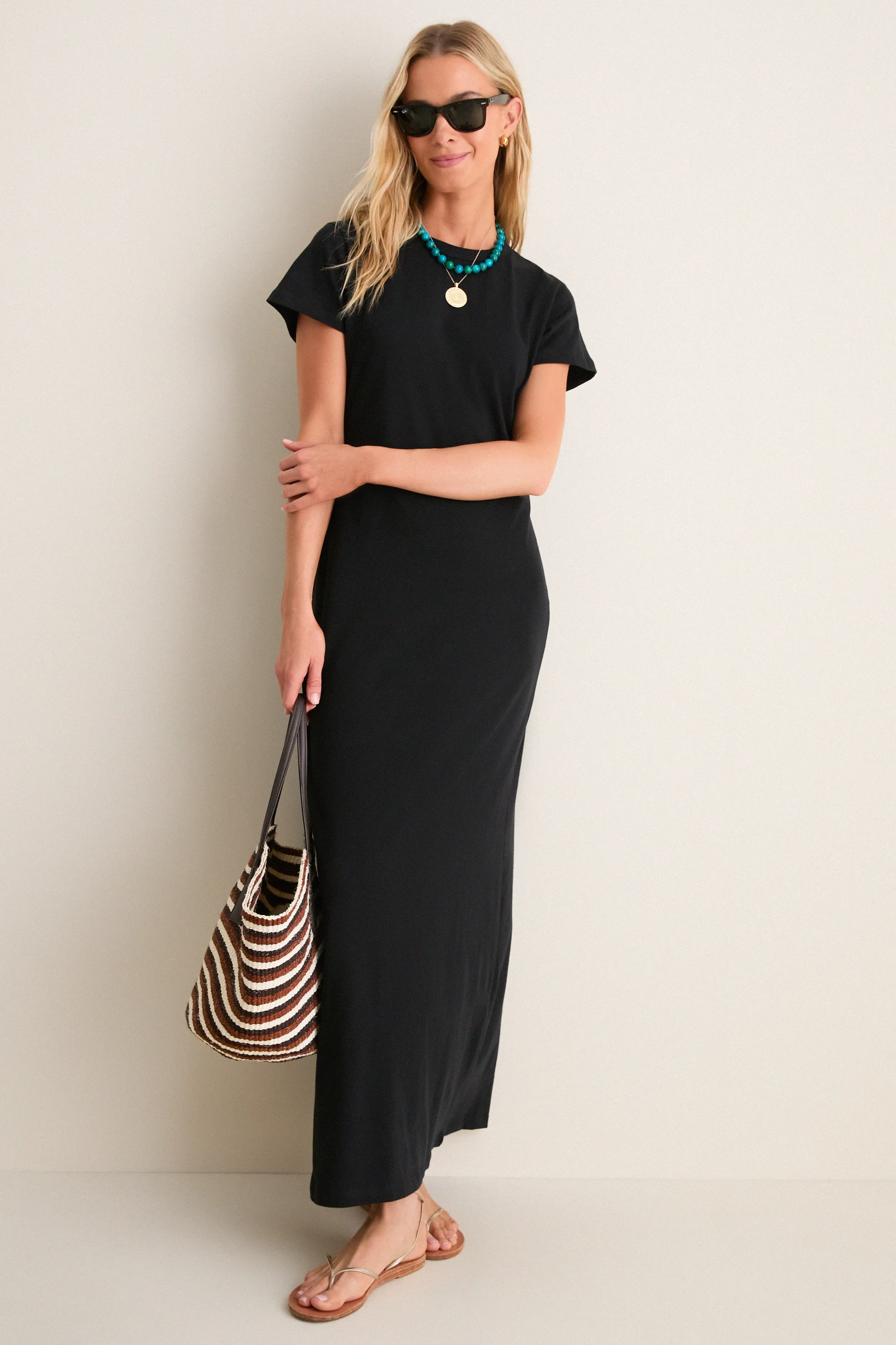 Black Margo Maxi Dress sold by Tuckernuck product image thumbnail 3