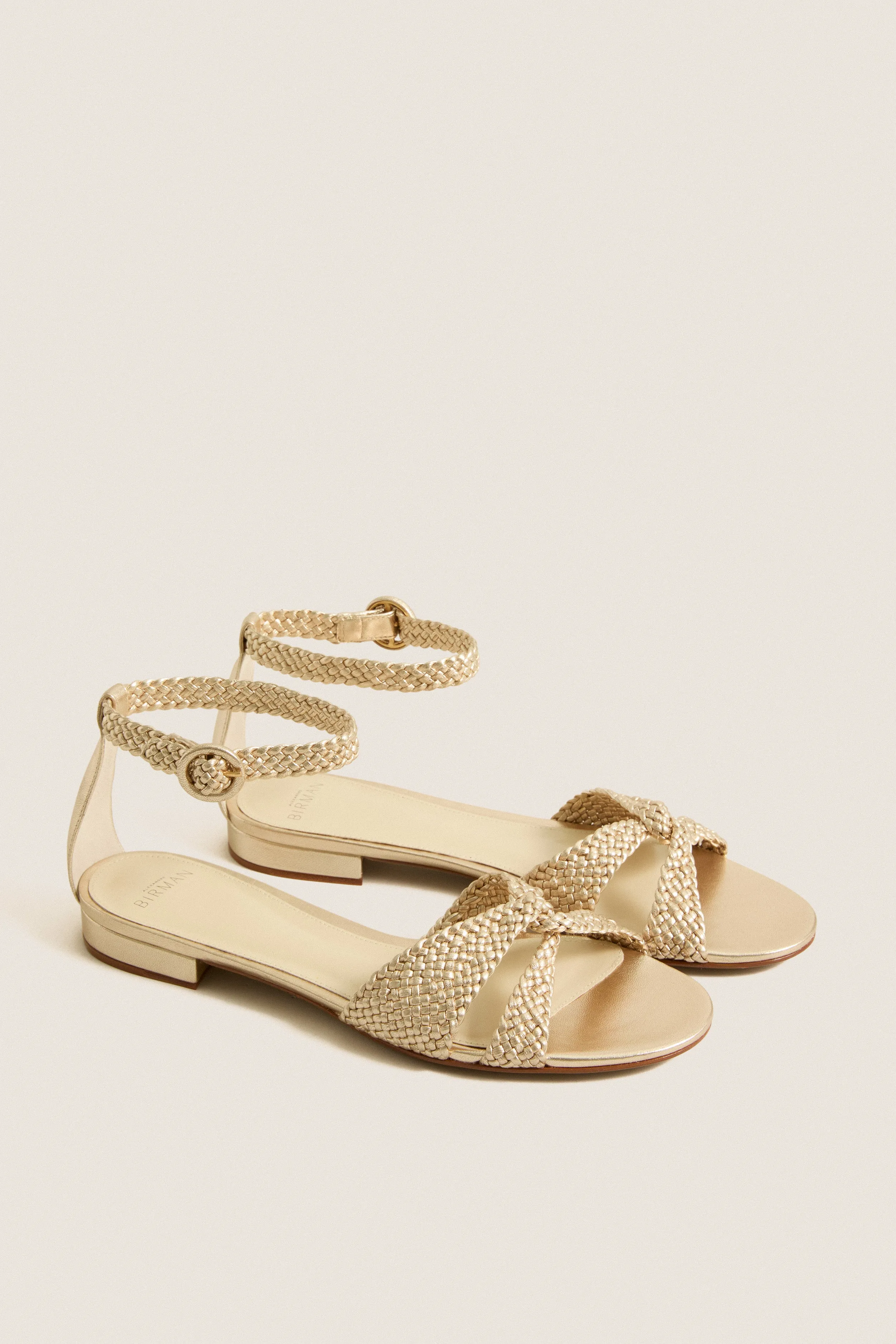 Golden Sabrina Flat Sandals sold by Tuckernuck product image thumbnail 4