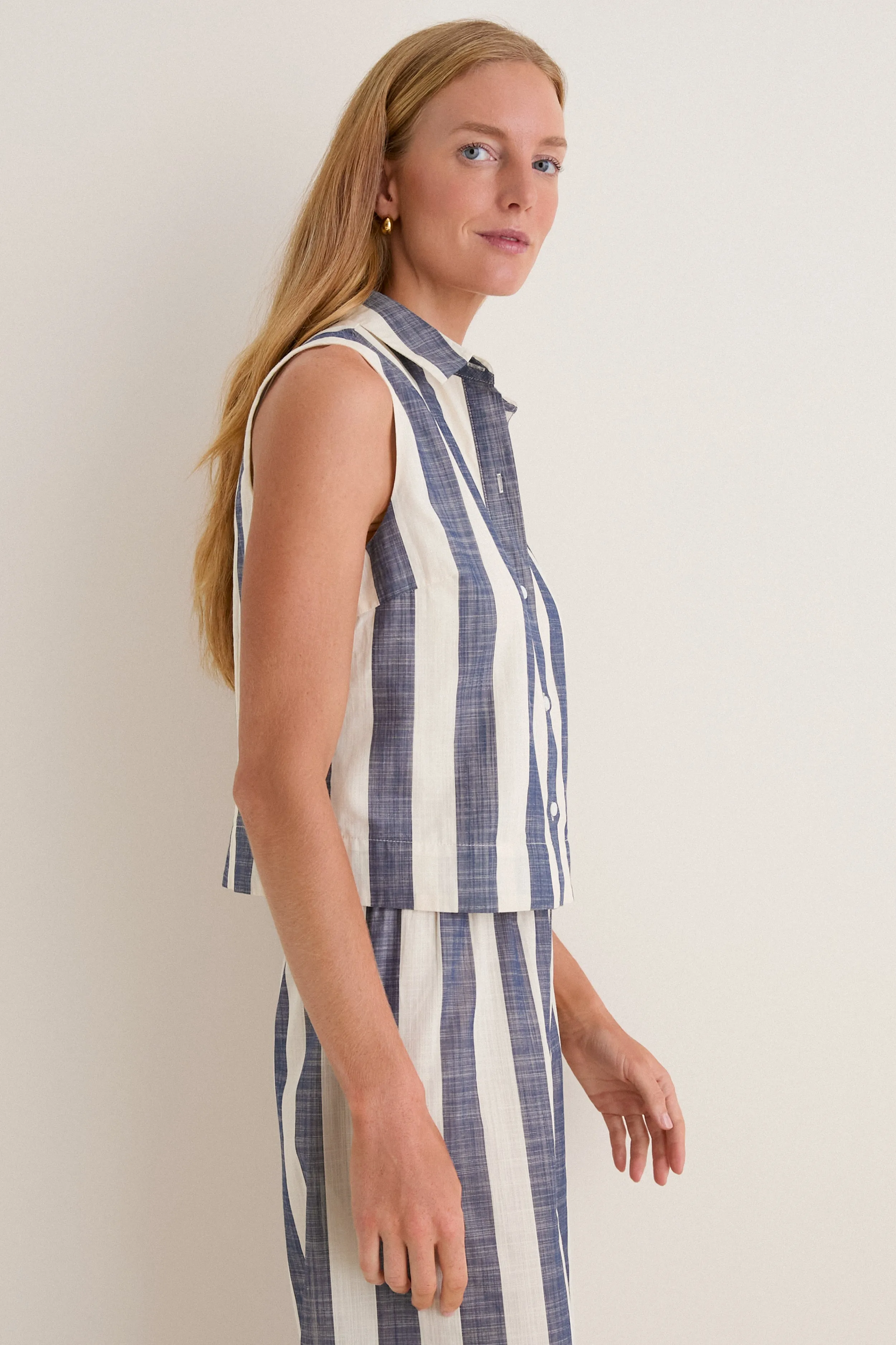 Villa Stripe Carlo Shirt sold by Tuckernuck product image thumbnail 3