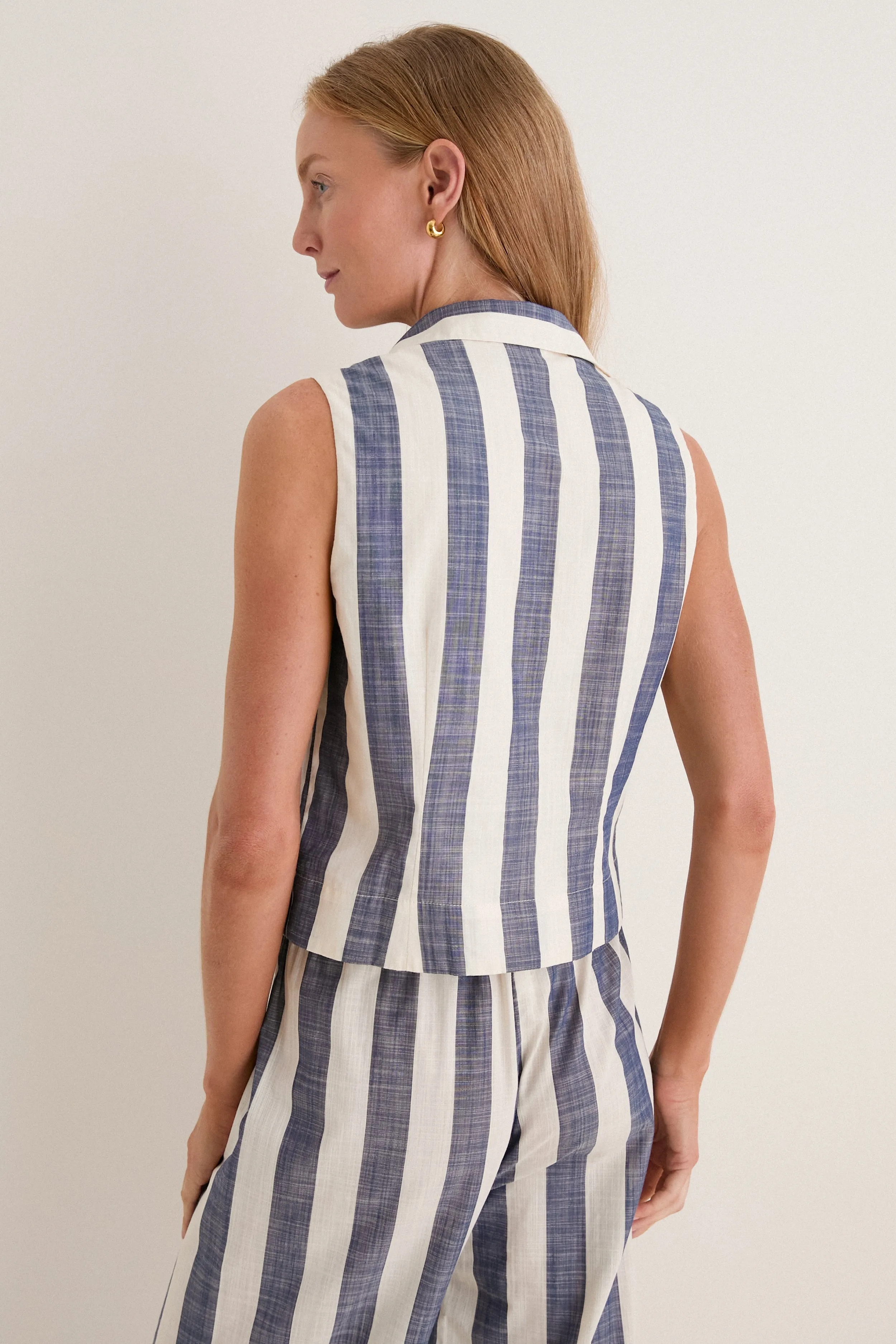 Villa Stripe Carlo Shirt sold by Tuckernuck product image thumbnail 4