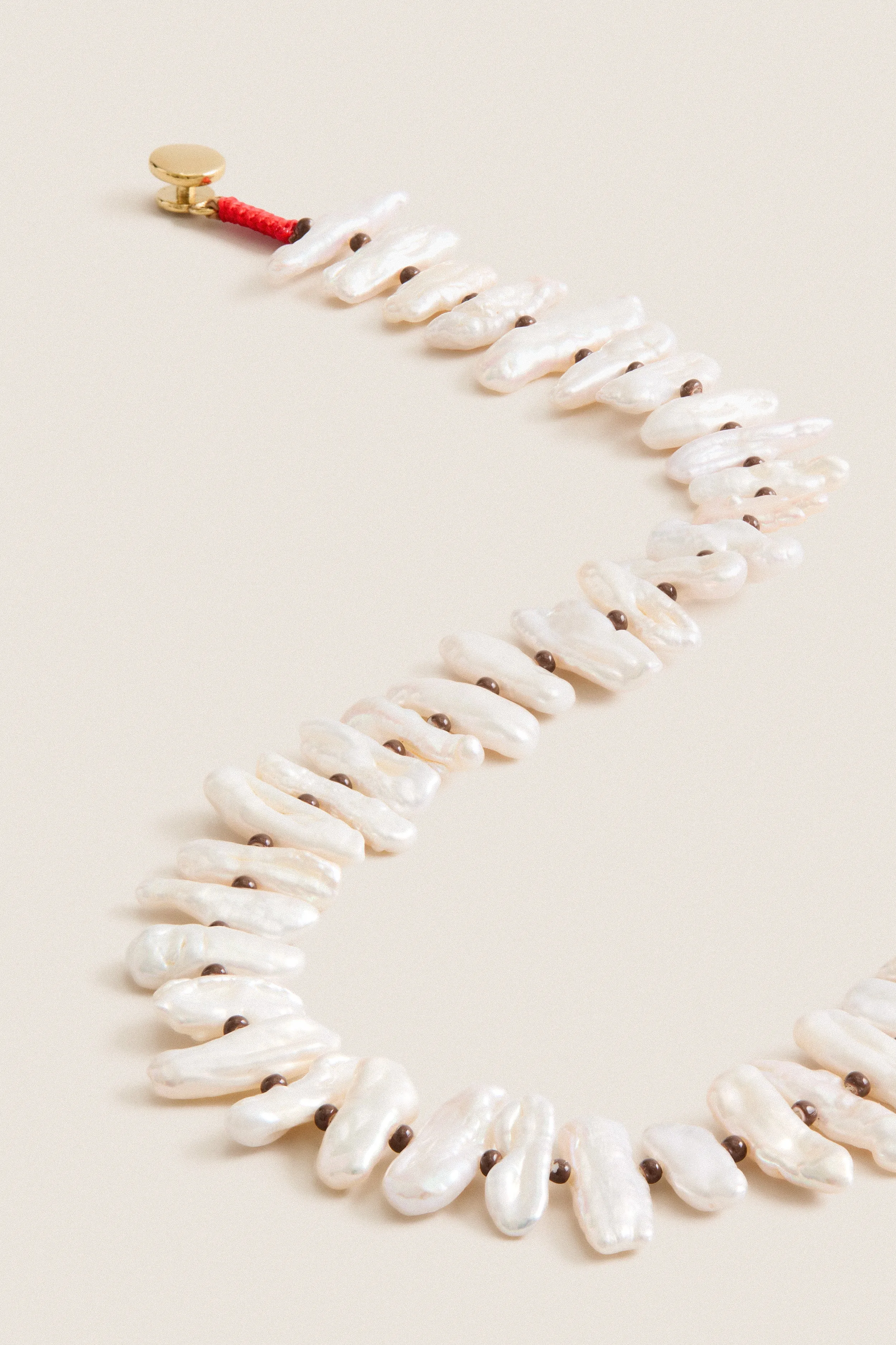 Ivory Pearl Branch Necklace sold by Tuckernuck product image thumbnail 4