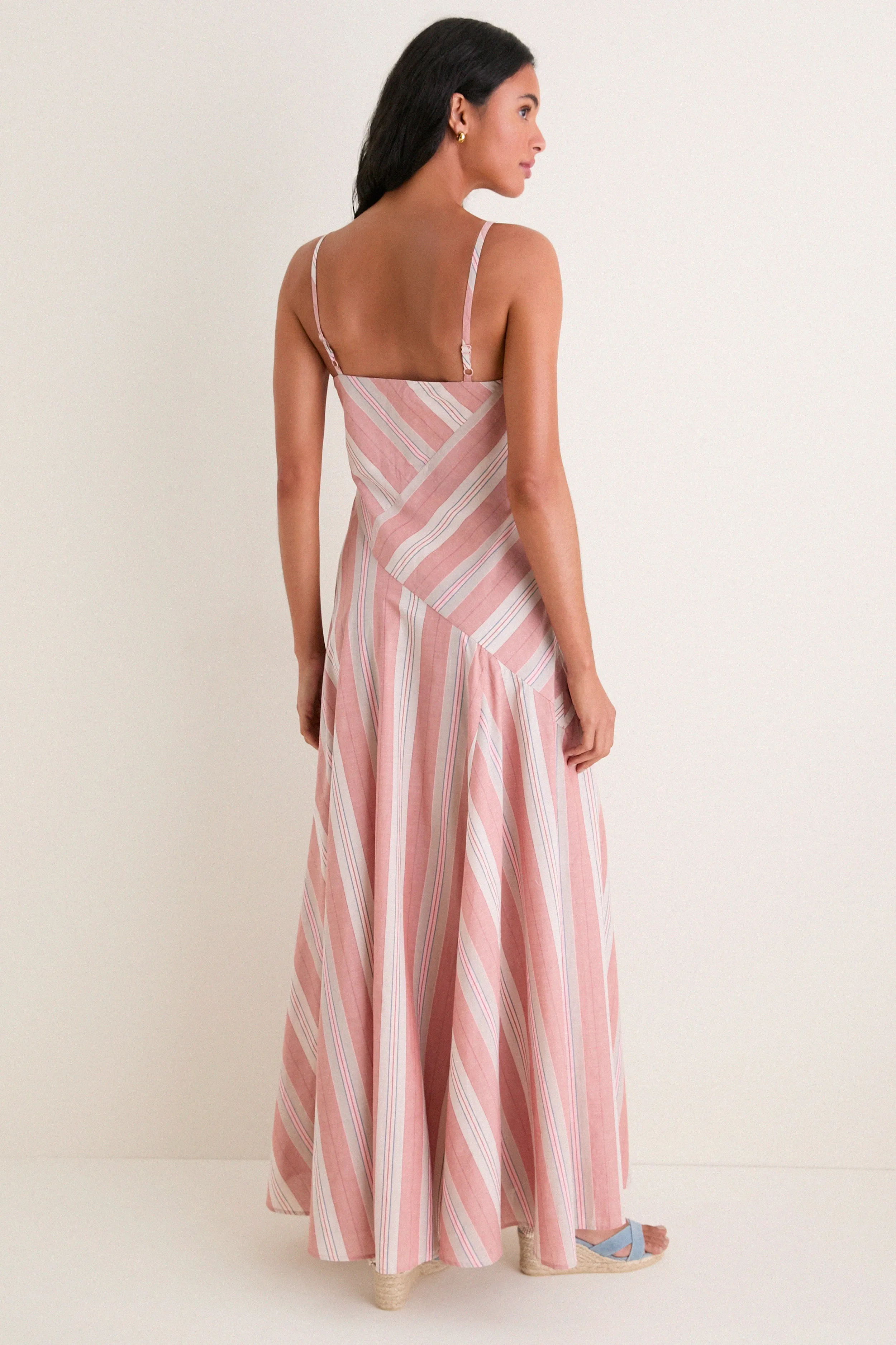 Sicilian Stripe Florentia Maxi Dress sold by Tuckernuck product image thumbnail 5