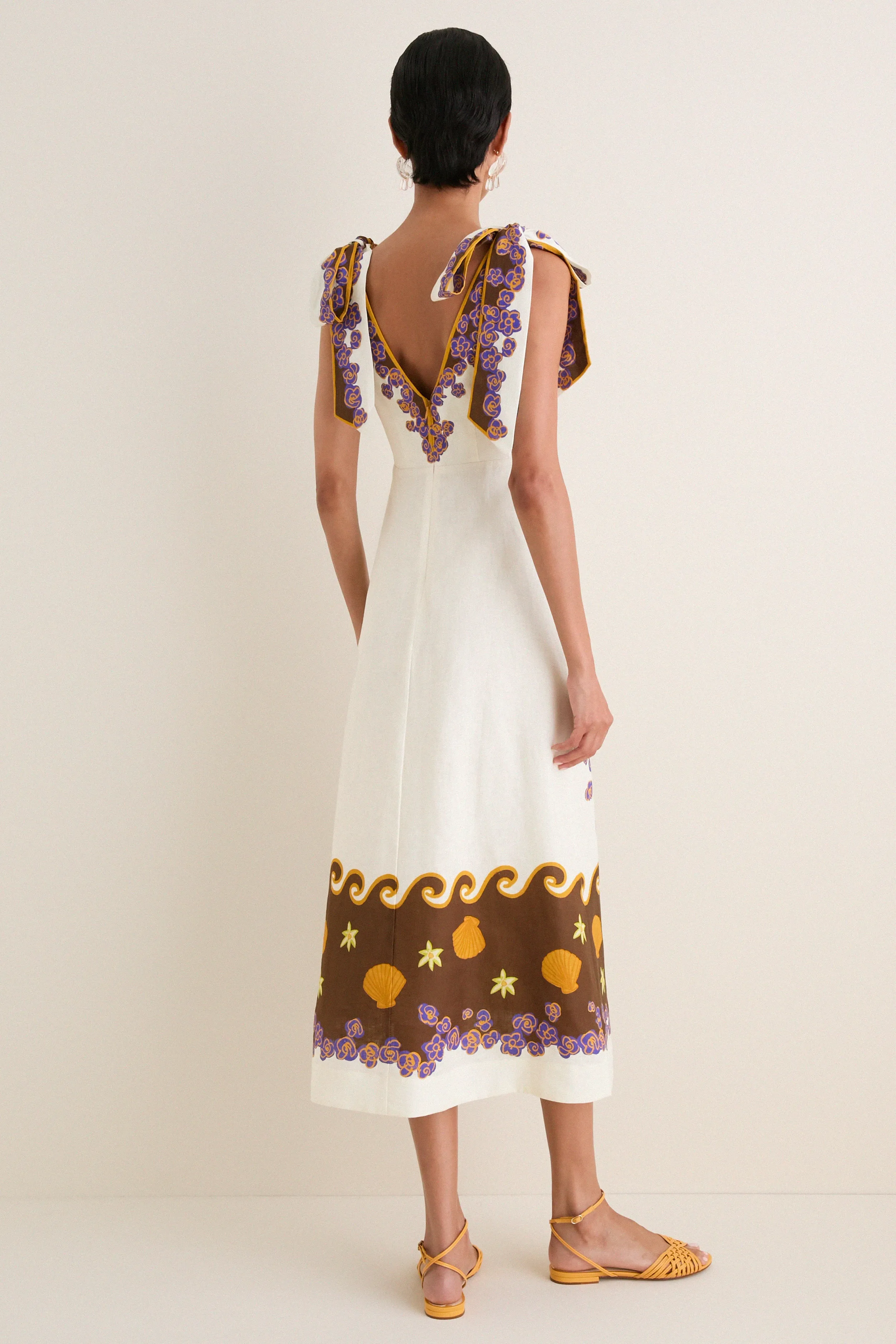 Cream Island Cove Ballet Day Dress sold by Tuckernuck product image thumbnail 5