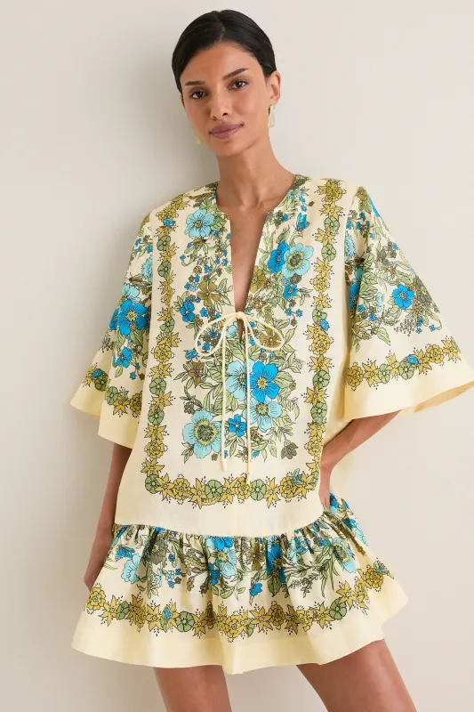 Multi Sophia Mini Dress made by Alemais