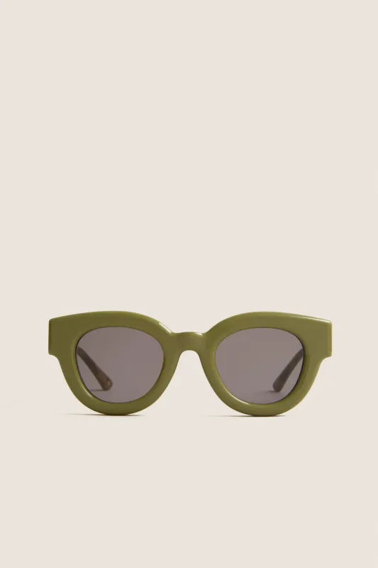 Green Paoli Sunglasses made by Jimmy Fairly